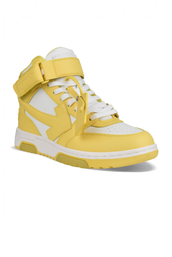 Off-White Men Out Of Office Mid Sneakers by Luosophy
