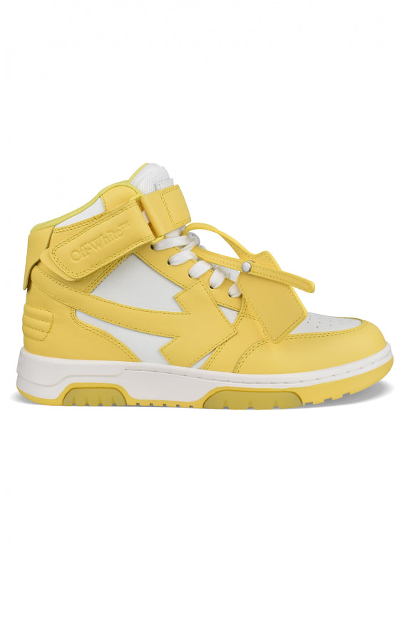 Off-White Men Out Of Office Mid Sneakers by Luosophy