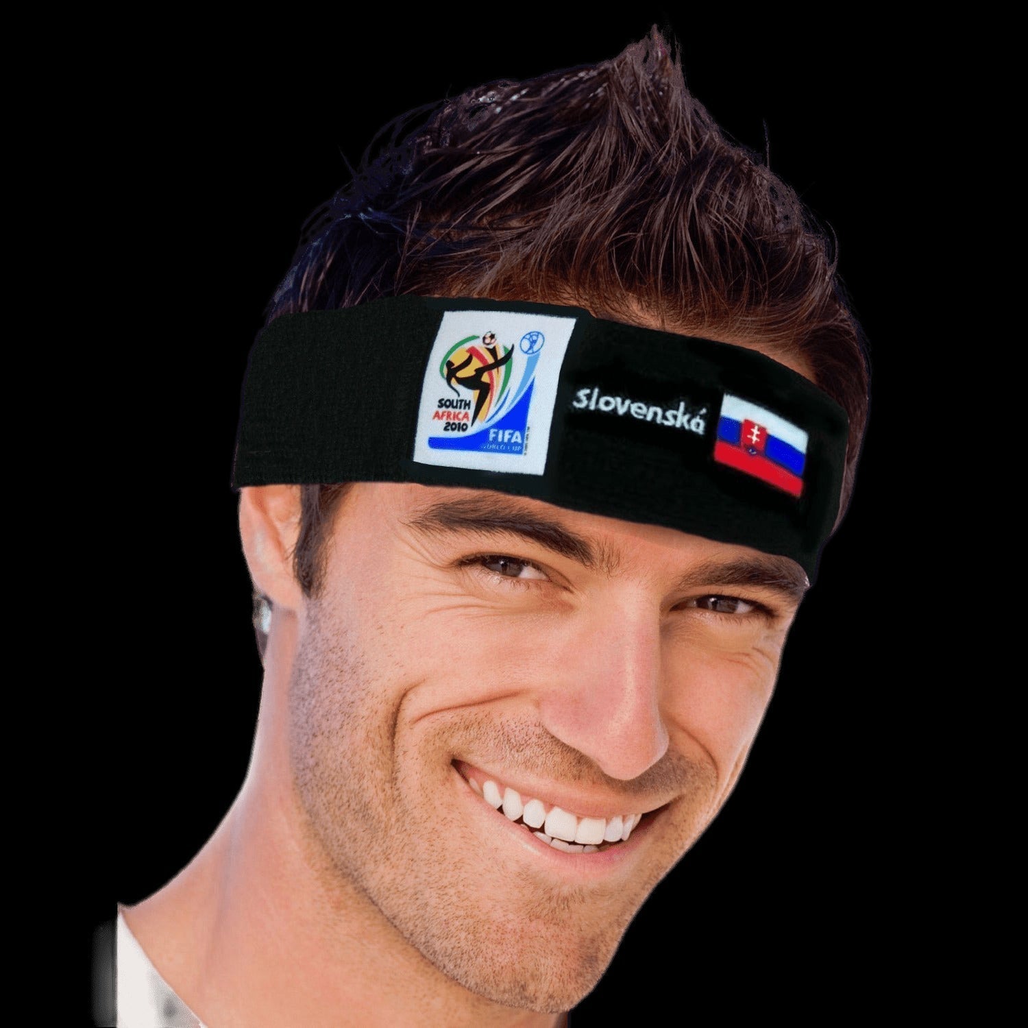 Slovakia World Cup Soccer Headband - Vintage Collectible Official FIFA Licensed