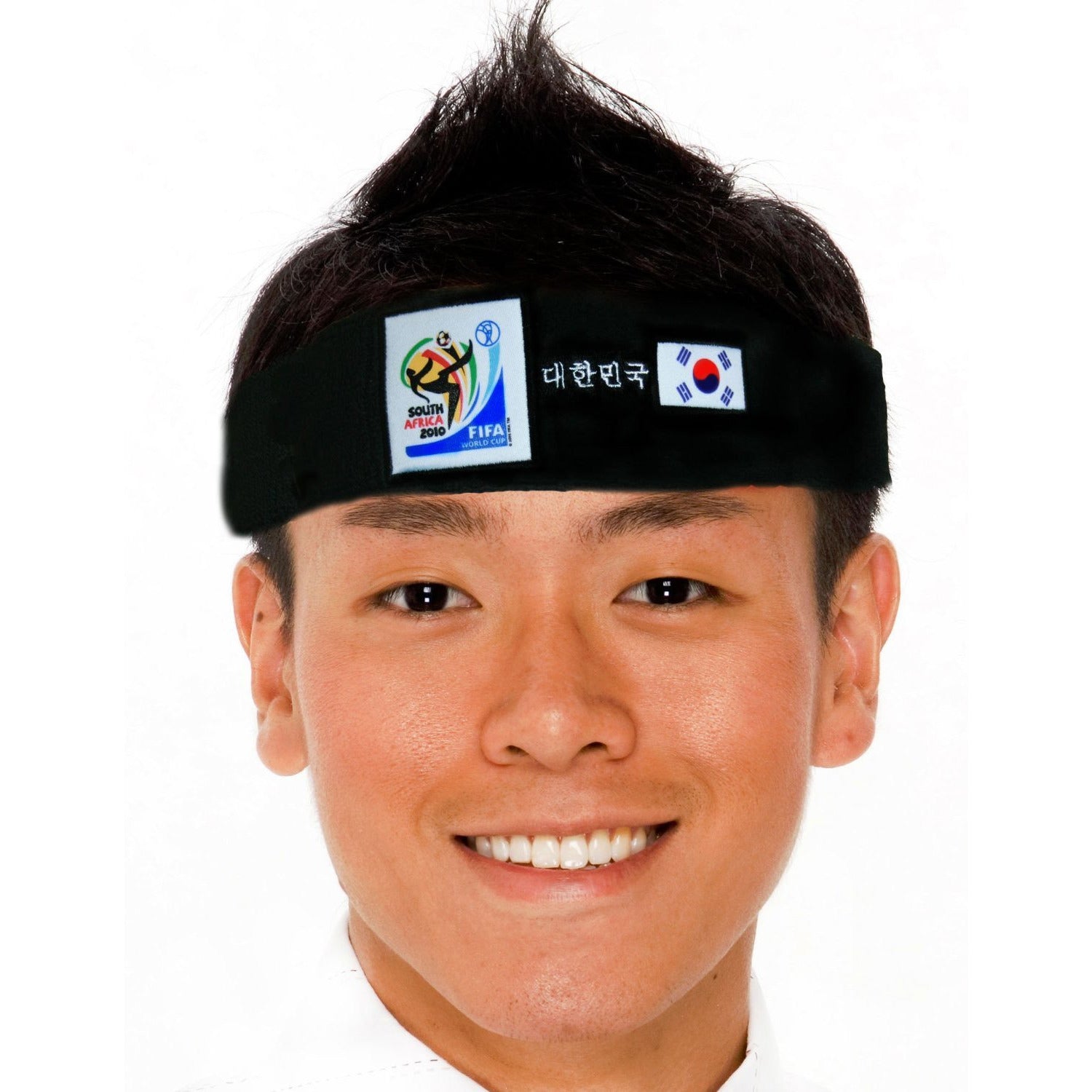 South Korea World Cup Soccer Headband - Vintage Collectible Official FIFA Licensed