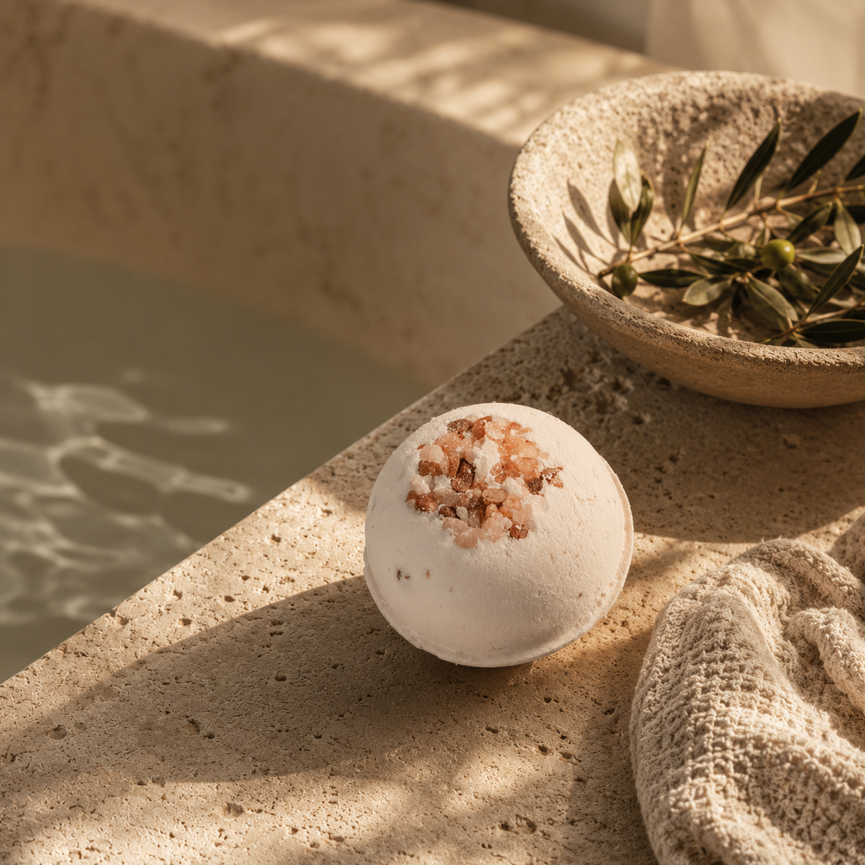 Muscle - Hemp Infused Bath Bomb by Mobaak Aromatherapy Shoppe