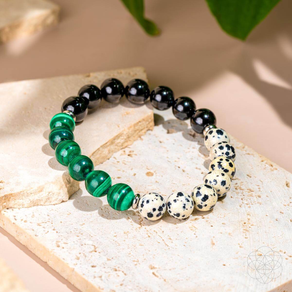 Soul Reset: Dalmatian Jasper Bracelet Of Healing - DestGlow