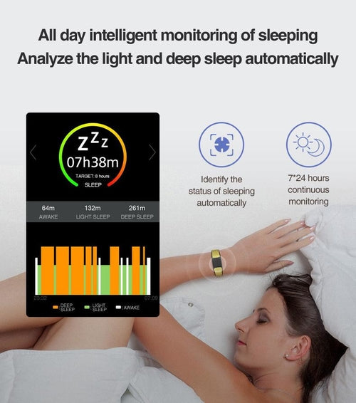 Waterproof Smart Fitness Tracker Watch - GPS Heart Rate Monitor Activity Tracker for Swimming Running Cycling