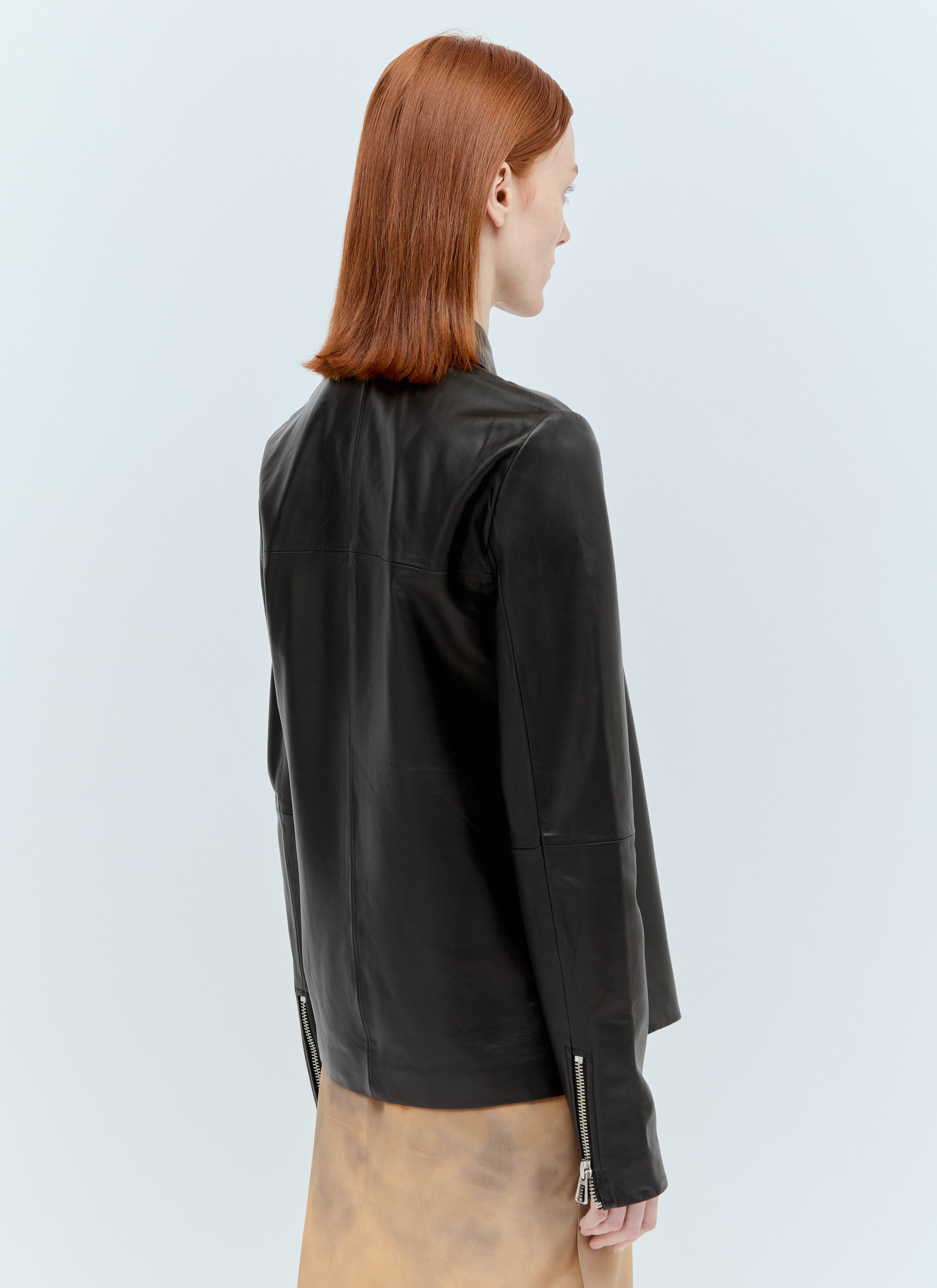 Sportmax Women Nappa Leather Jacket by Luosophy