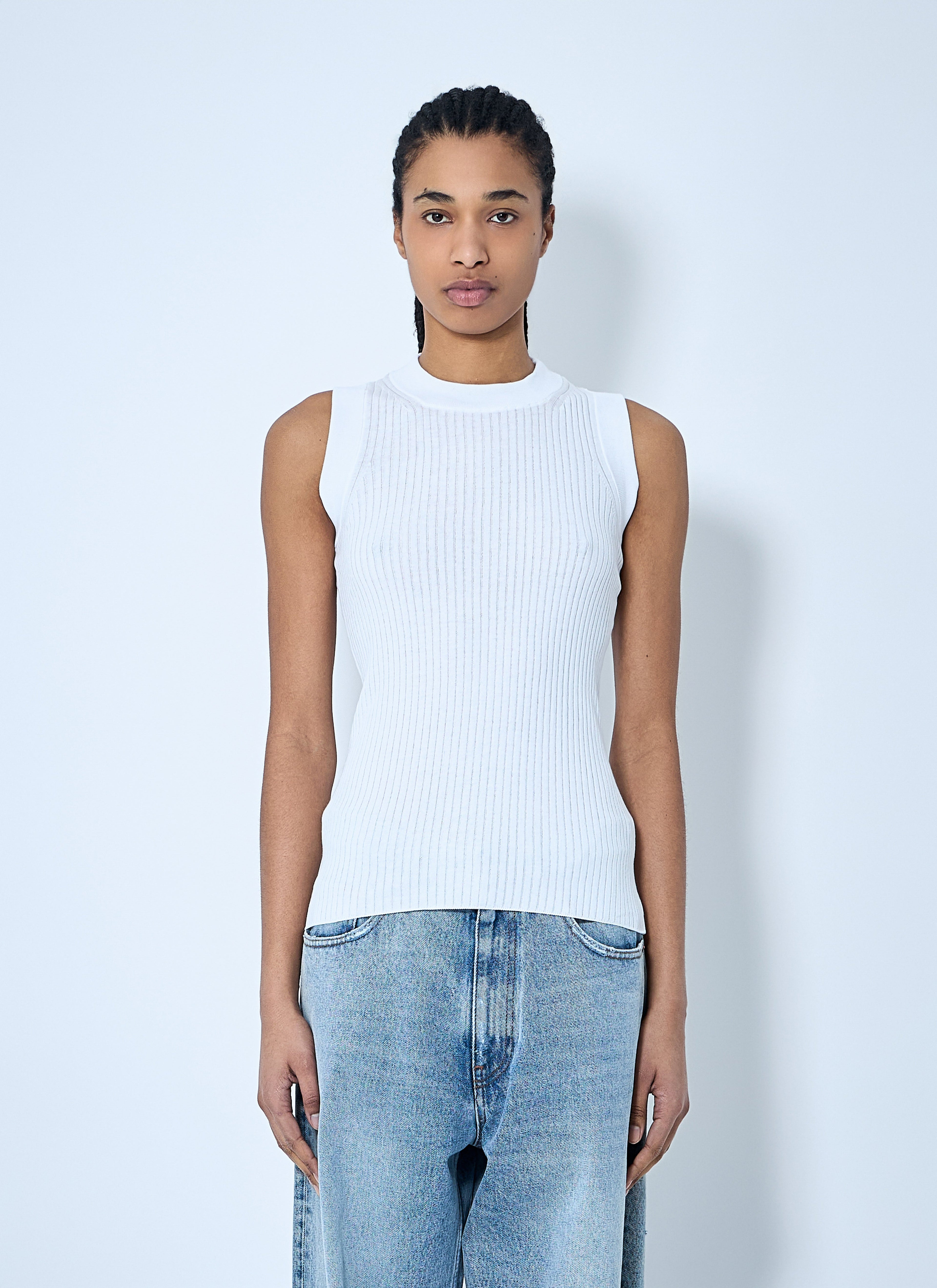 Sportmax Women Rib Tank Top by Luosophy