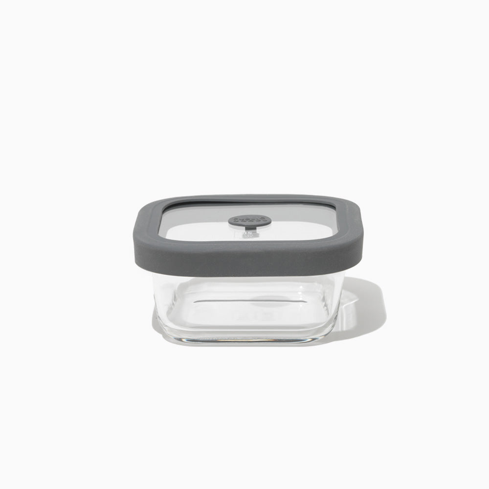 Square Glass Food Storage Containers DestGlow