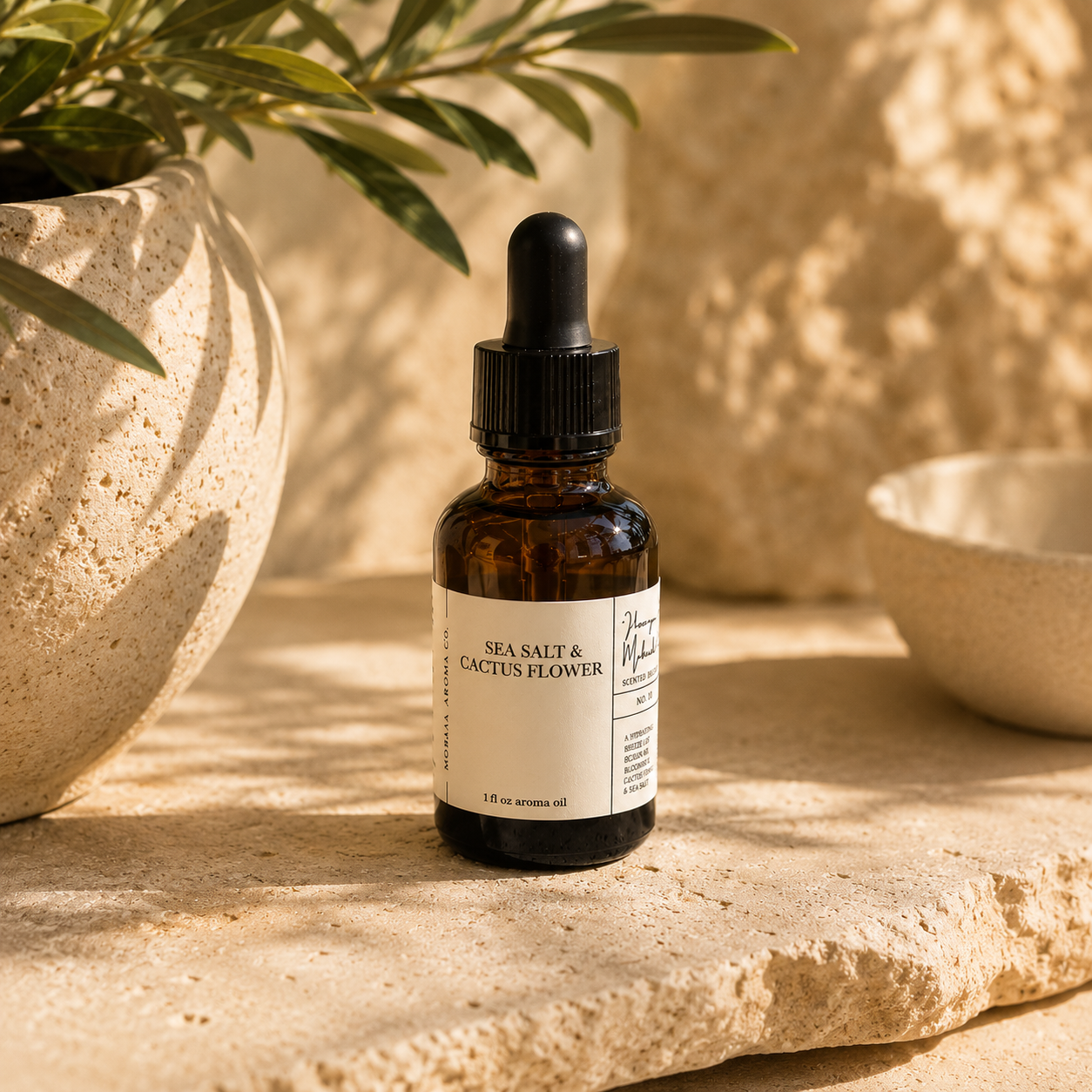 Sea Salt & Cactus Flower Aroma Oil by Mobaak Aromatherapy Shoppe