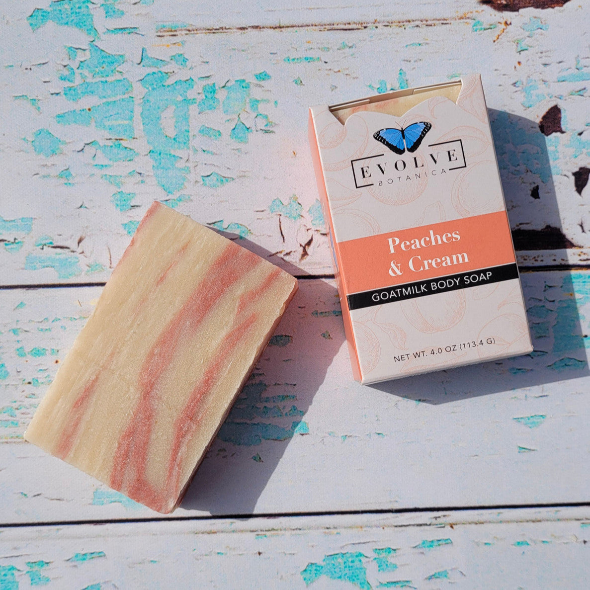 Peaches & Cream – Goat Milk Hand & Body Soap