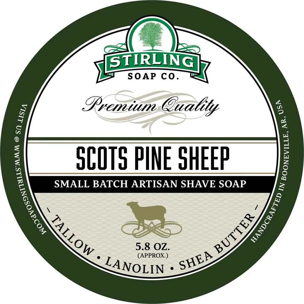 Stirling Soap Co. Scots Pine Shaving Collection