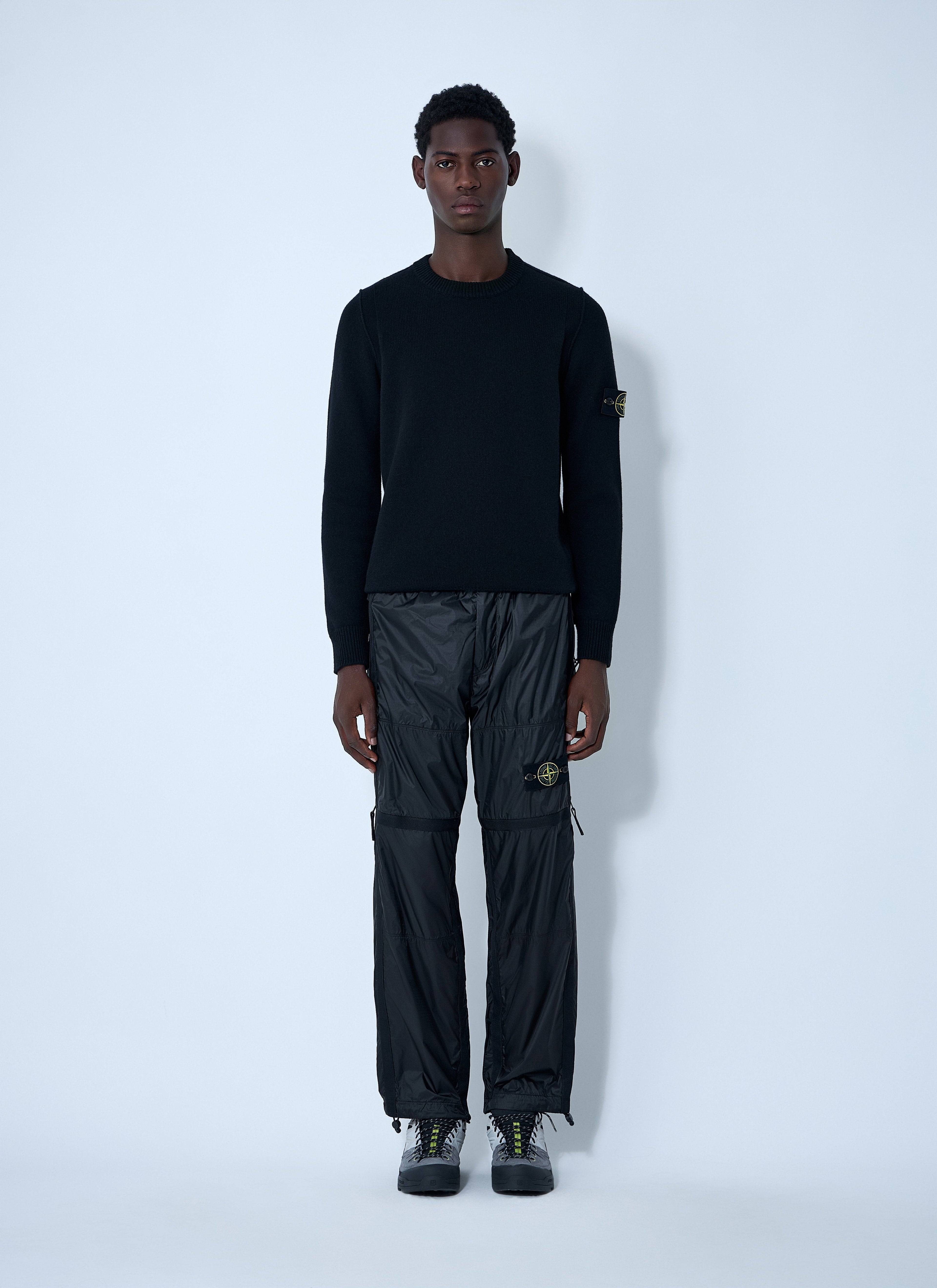 Stone Island Men Wool-Blend Sweater by Luosophy