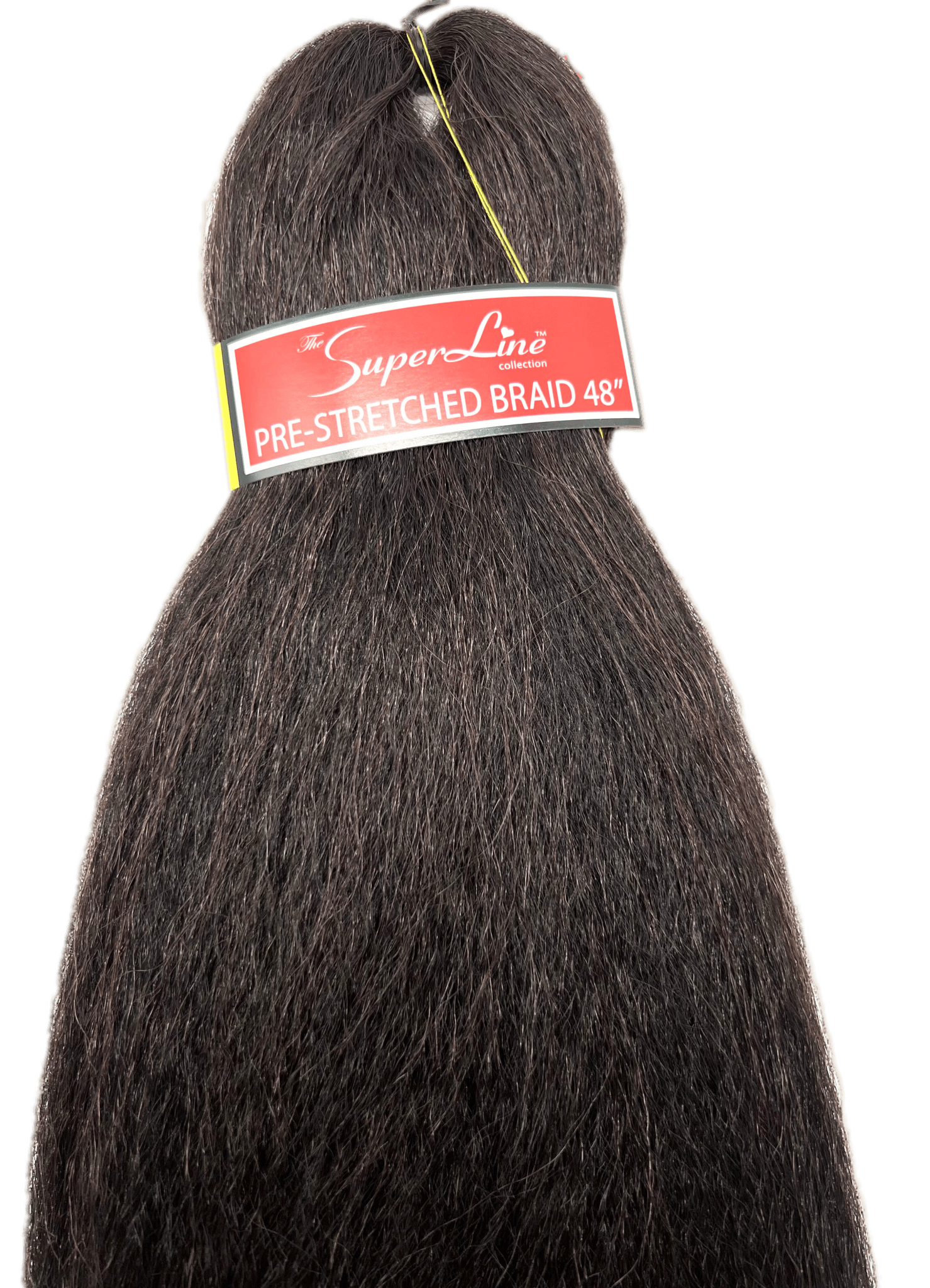 Superline Synthetic Afrelle 100% Kanekalon Pre-Stretched Jumbo Braid 48"