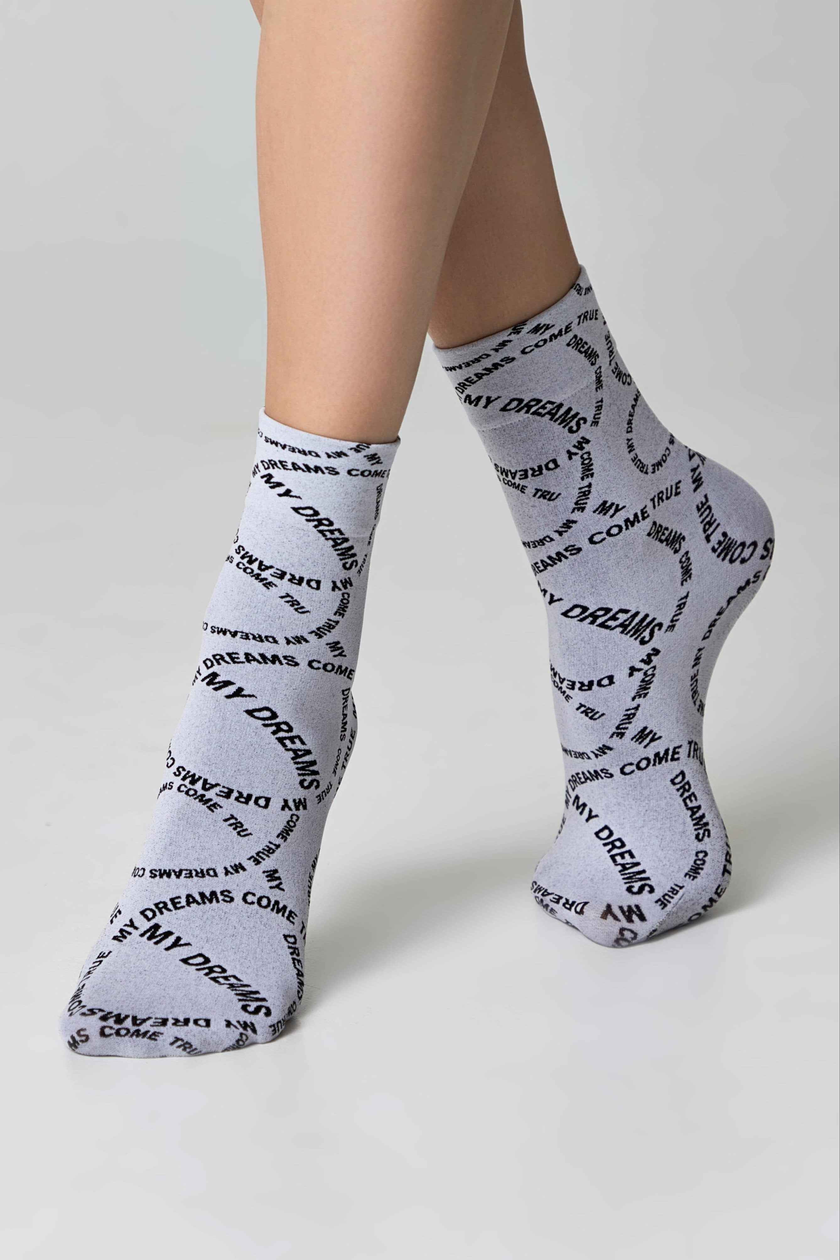 Dense Socks Conte Fantasy - Knitted "My dreams" Design