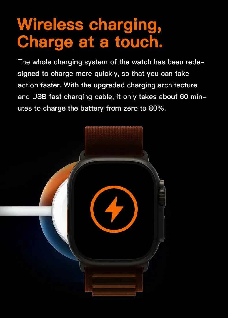 T1000 Ultra 7 Smartwatch with Multiple Bands