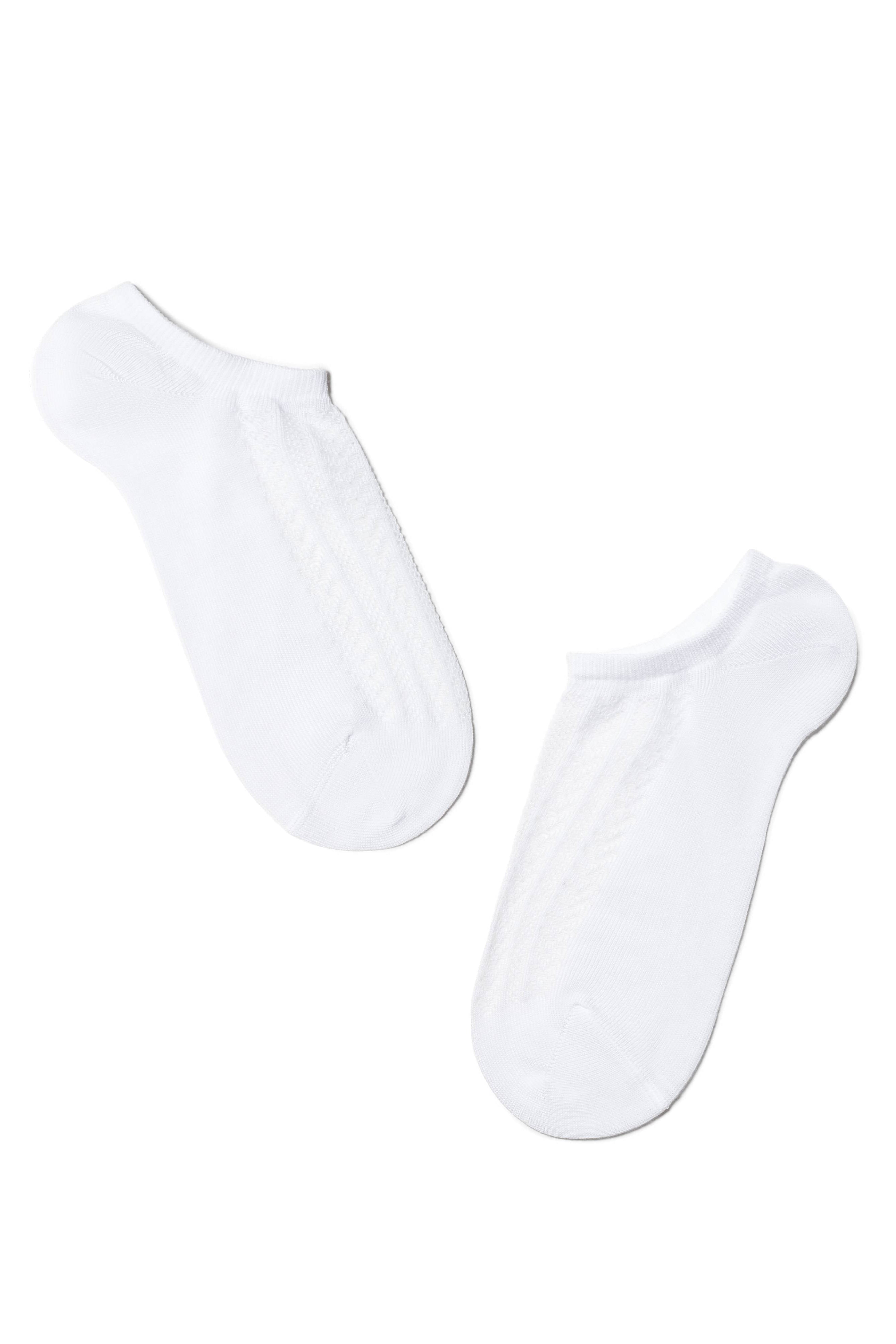 Cotton Ankle Socks Conte Active - 179 Openwork Weave - DestGlow