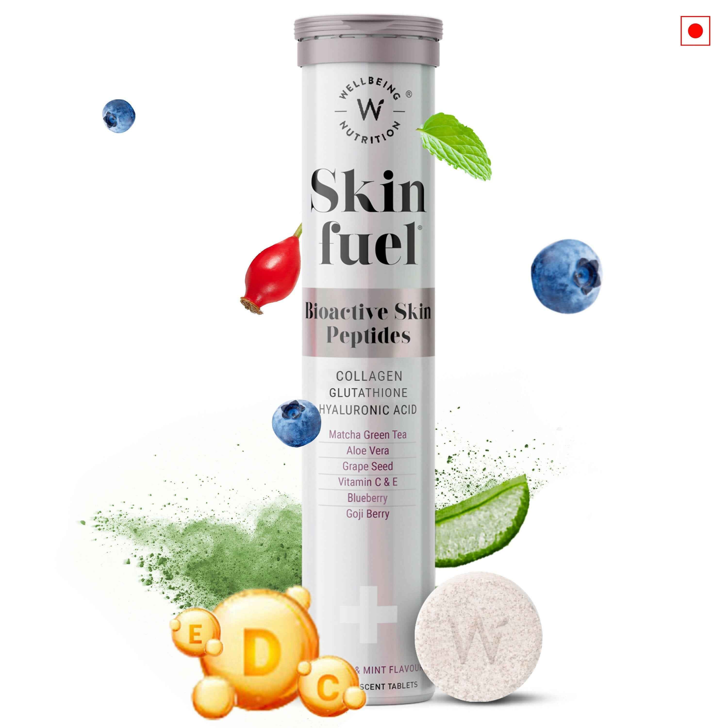 Wellbeing Nutrition Skin Fuel Effervescent Tablets