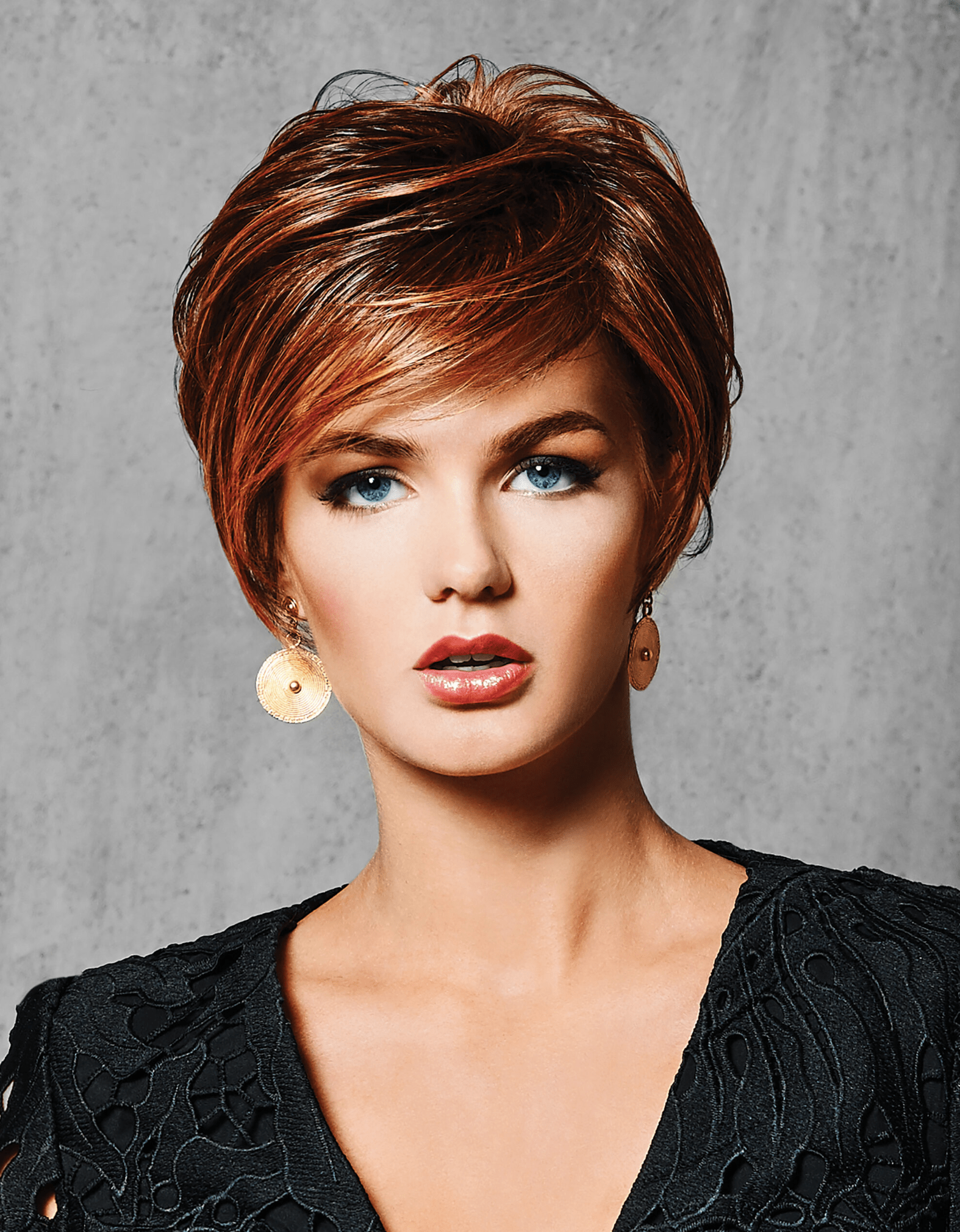 Take It Short HF Synthetic Wig (Basic Cap), Color R4