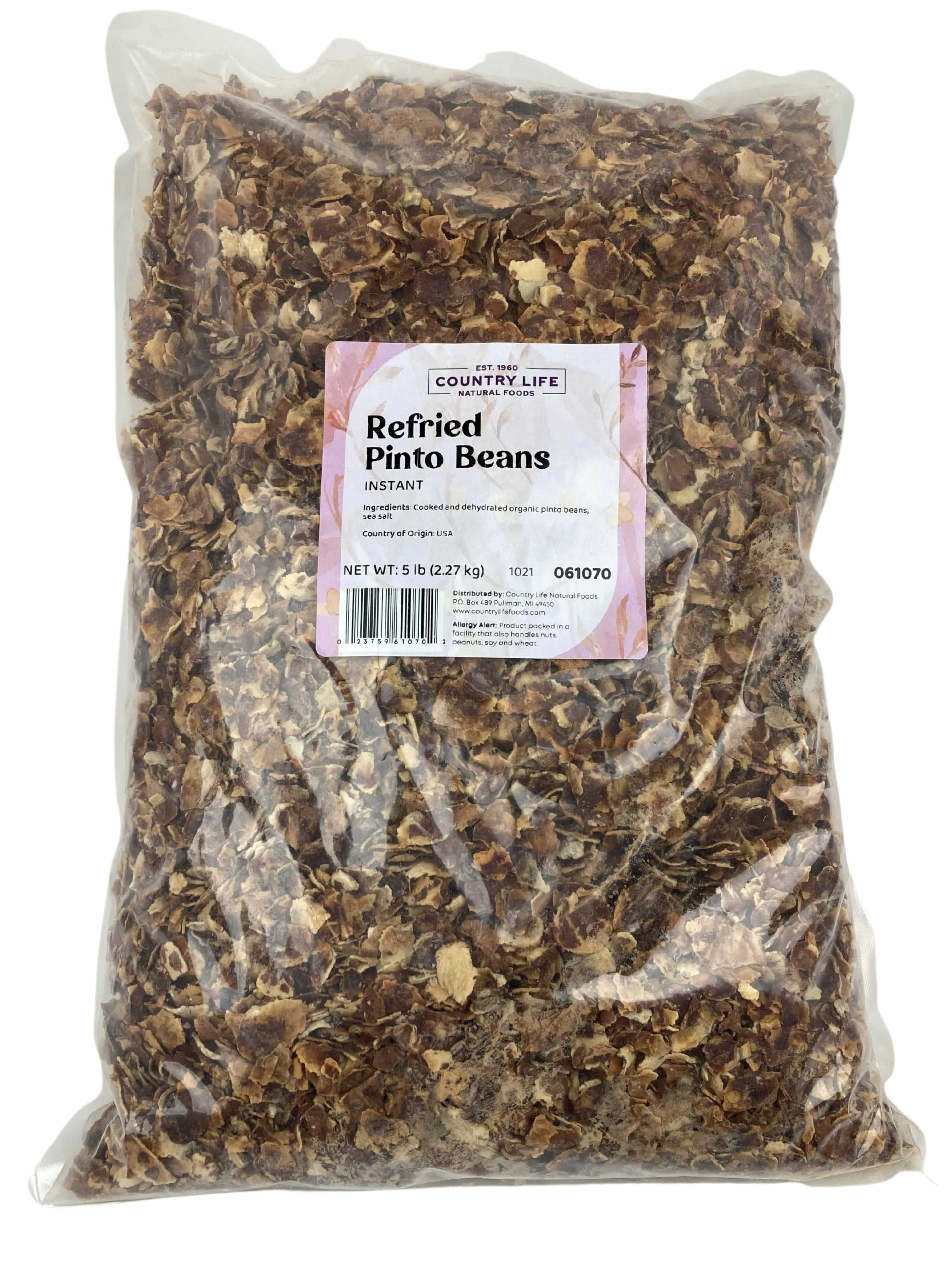 Pinto Beans, Instant, Organic by Country Life Natural Foods
