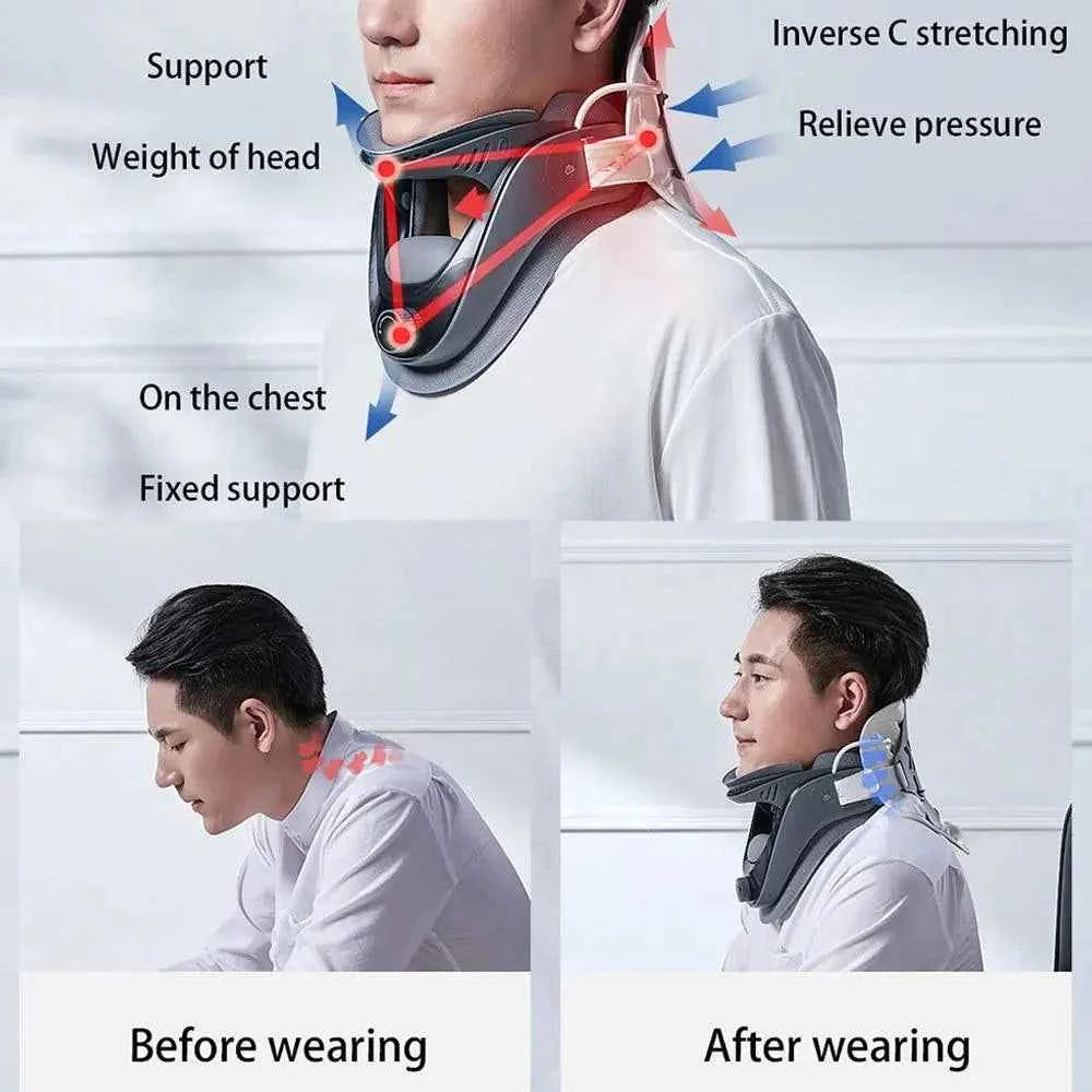 Ergonomic Neck Posture Support with Natural Curve