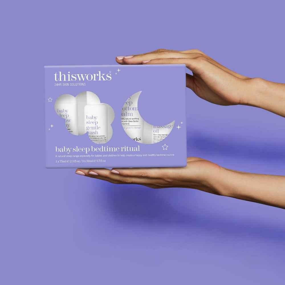 This Works Baby Sleep Bedtime Ritual 4-Piece Gift Set