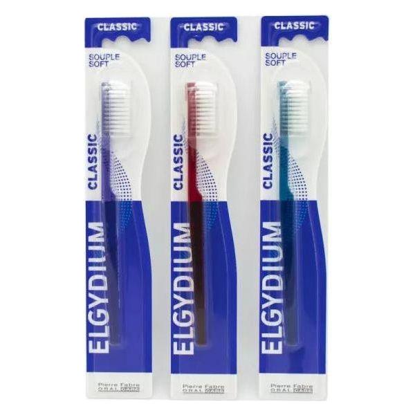 Elgydium Classic Toothbrush Soft Assorted Colors by Pasteur Pharmacy