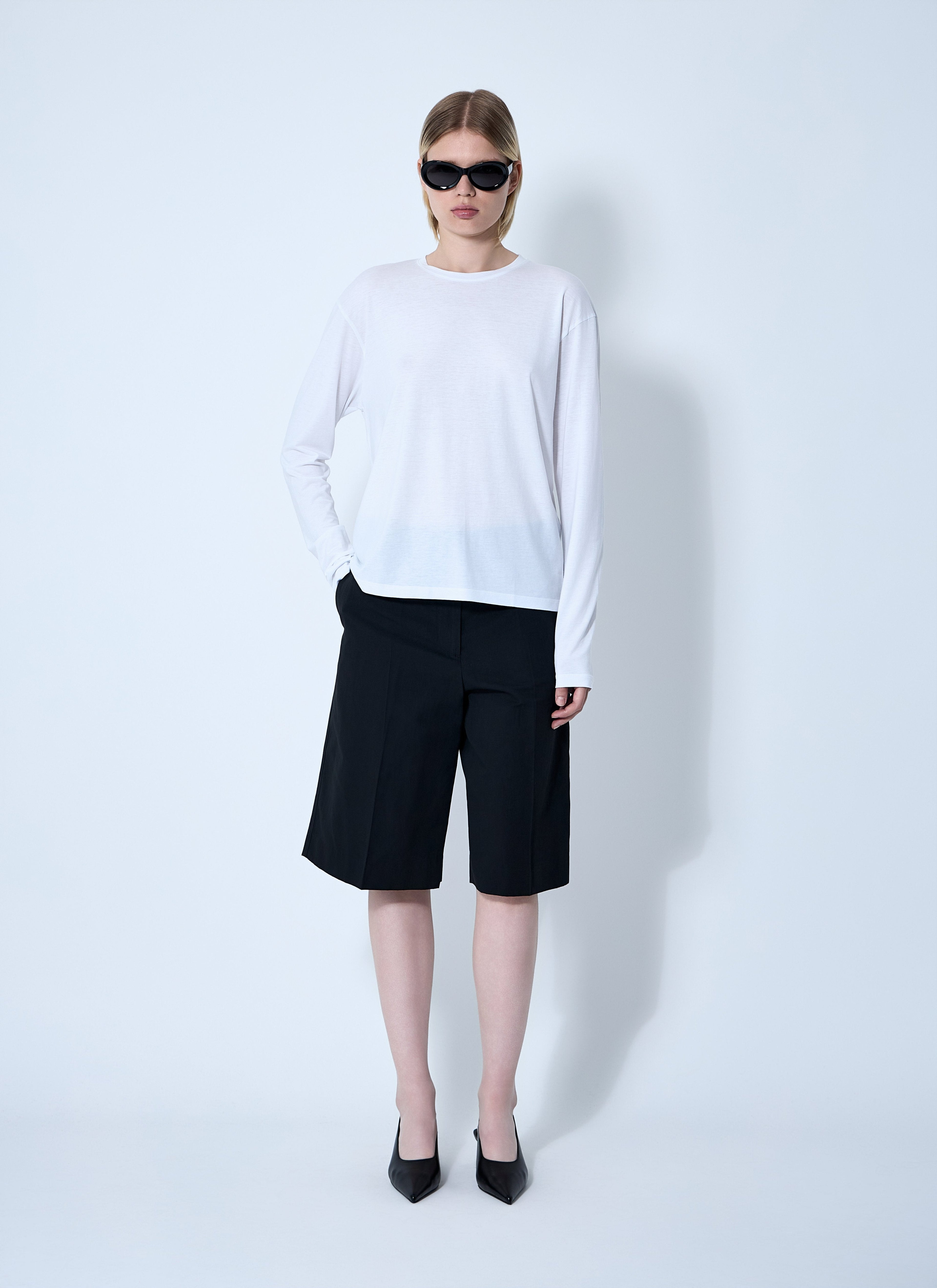 Toteme Women Tailored Shorts by Luosophy