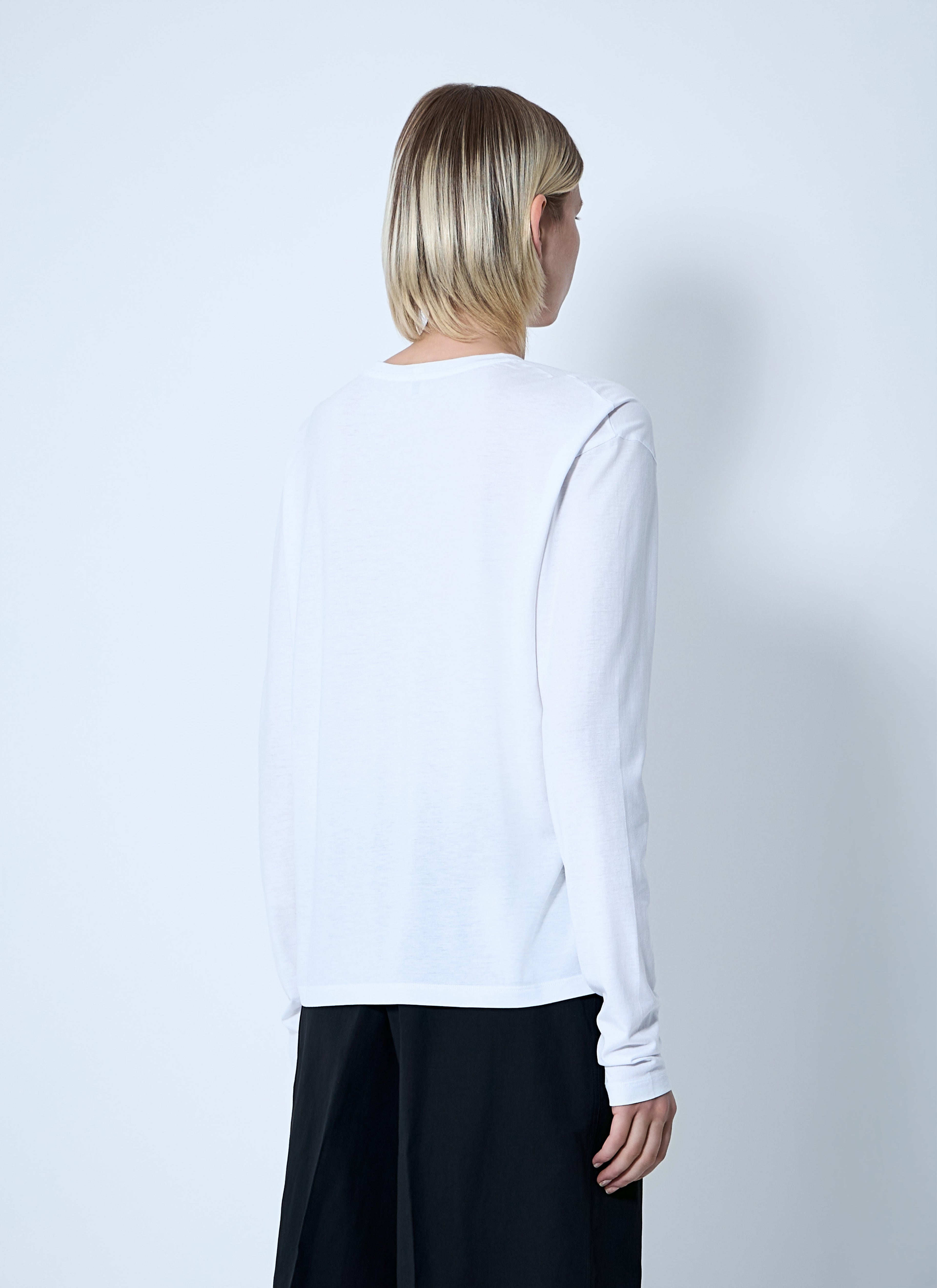 Toteme Women Classic Long Sleeve T-Shirt by Luosophy