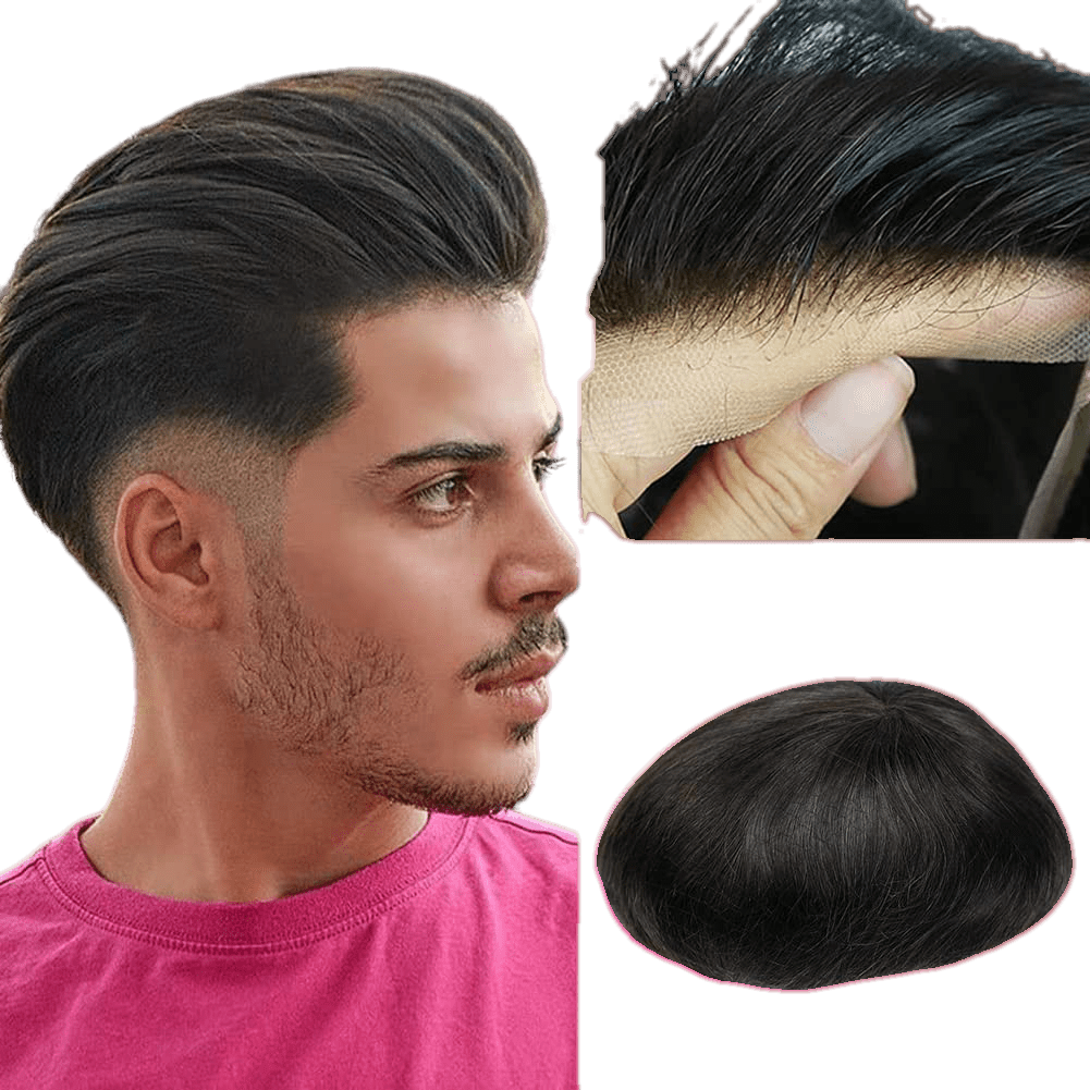 VIP Extensions Full Lace Toupee, 100% Human Hair