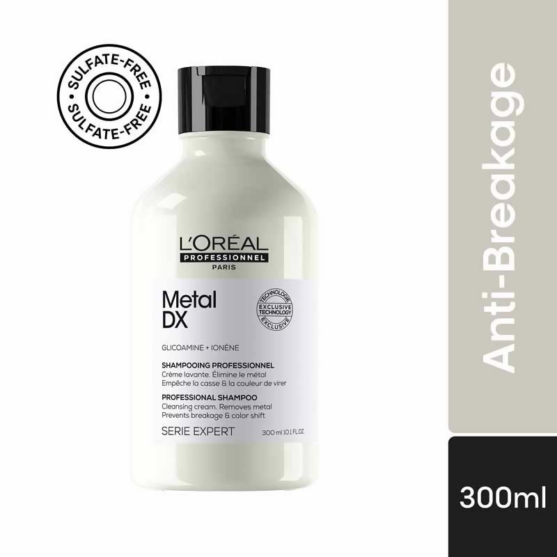 L’Oreal Professionnel Metal DX Anti-Metal Sulfate-Free, Cleansing Cream Shampoo