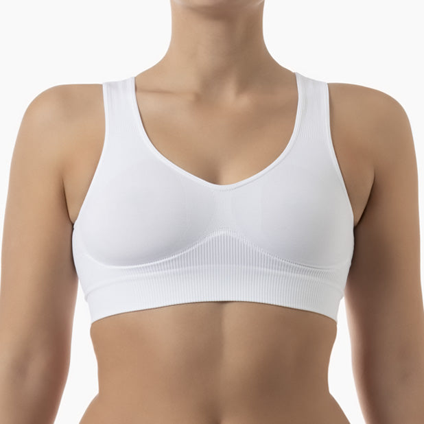 Shapewear bra with wide shoulder straps - DestGlow