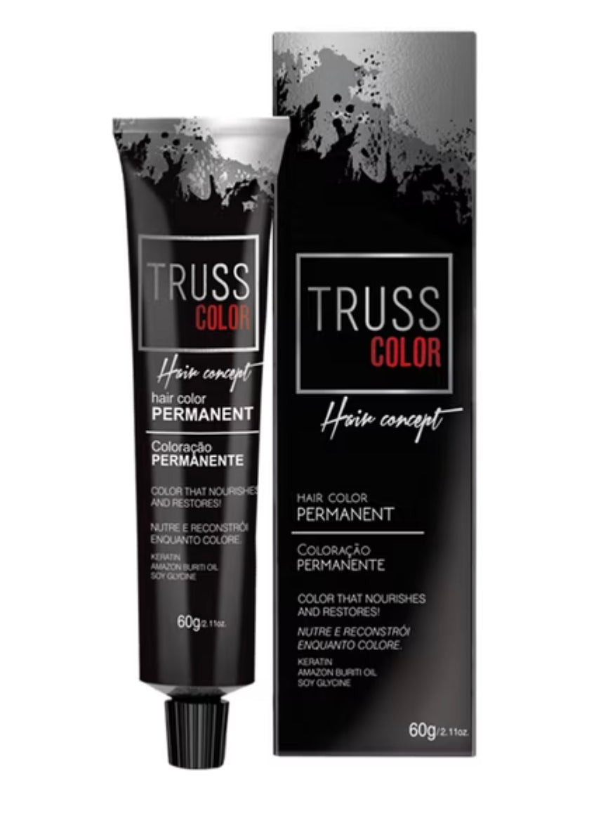 Truss Permanent Hair Color 8.0, Light Blonde