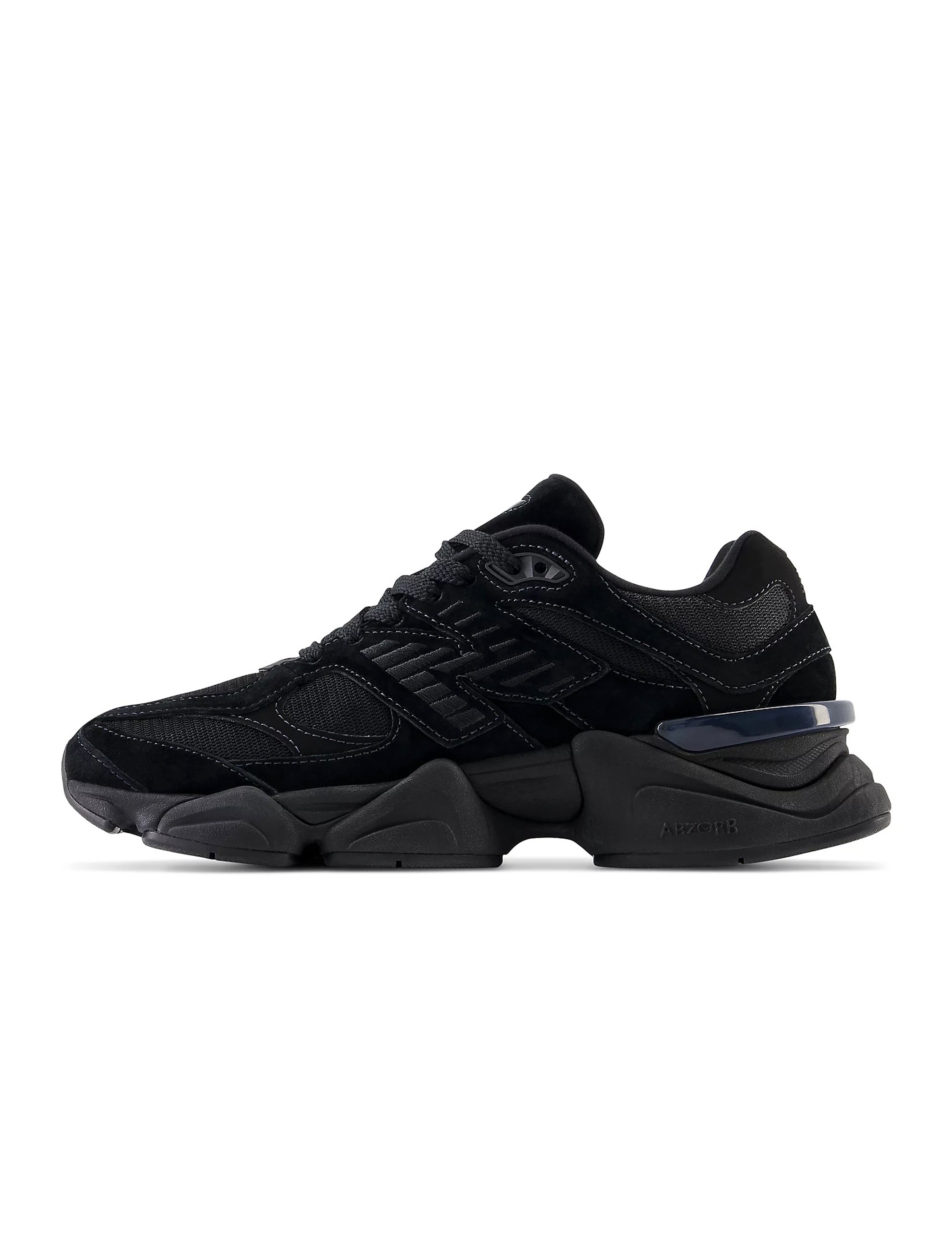 New Balance Mens 9060 Lifestyle Shoes - Black by Denim Exchange