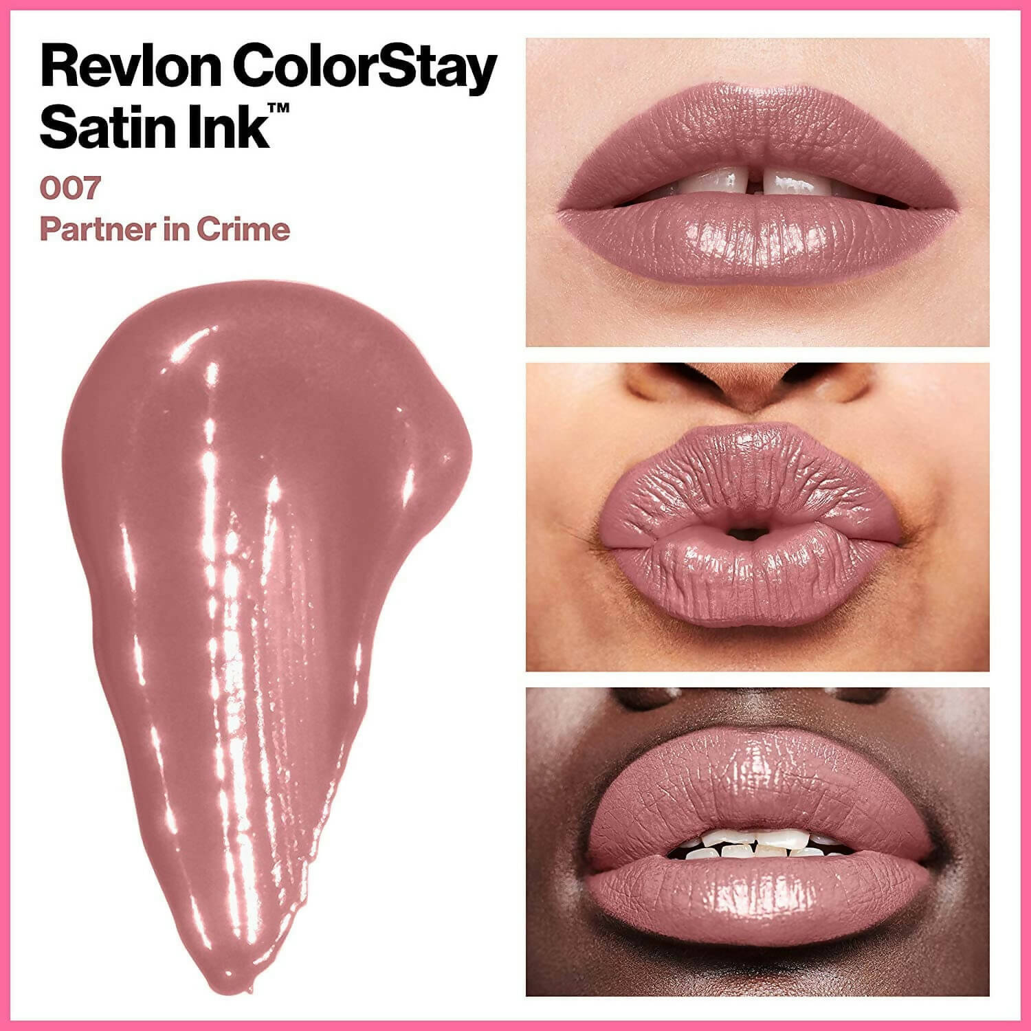 Revlon Colorstay Satin Ink Liquid Lip Color - Partner In Crime by Dista