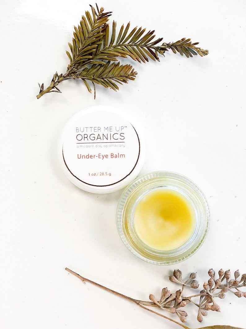 Caffinated Under Eye Balm / Dark Circles / Under Eye Bags / Puffy Under Eyes / Fine Lines Wrinkles by Butter Me Up Organics