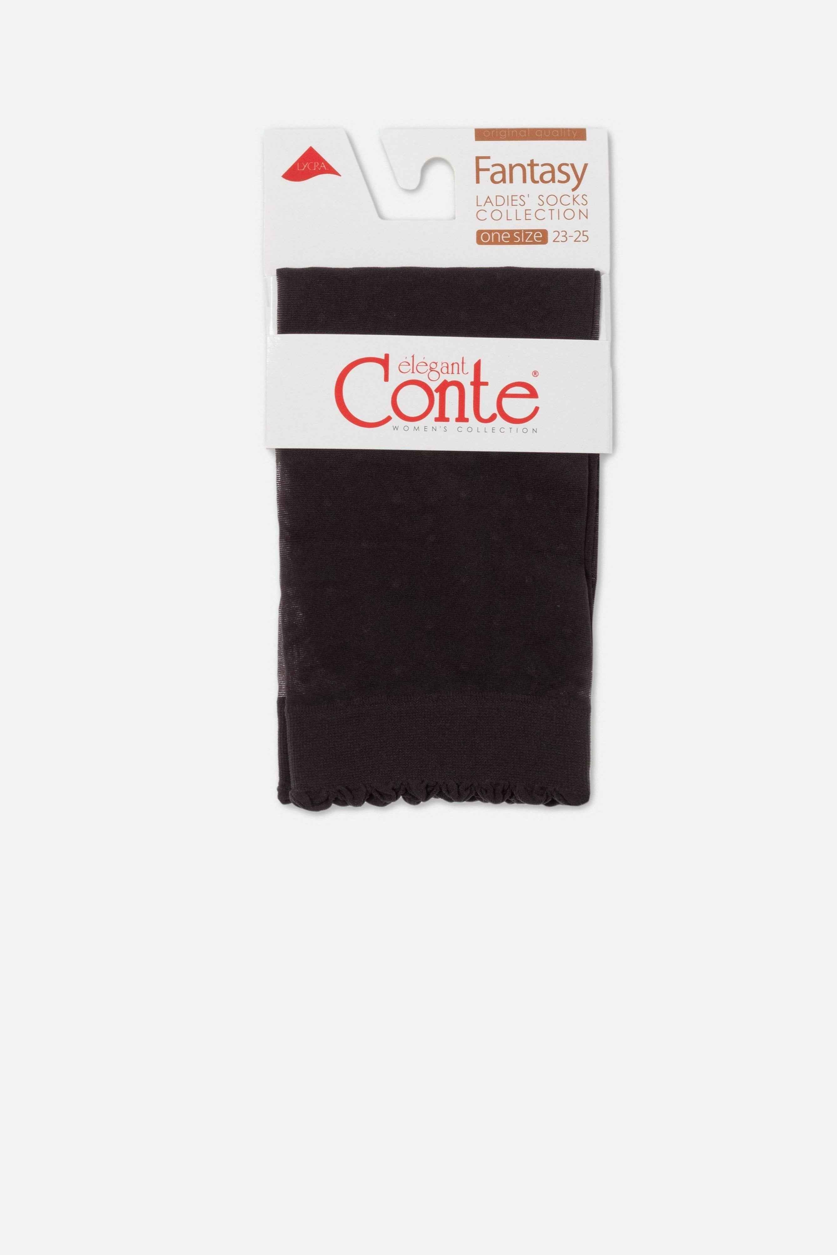 Socks Conte Fantasy - Polka Dot With a Cuff