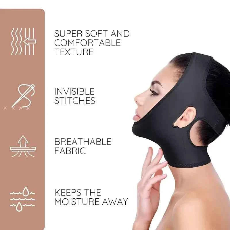 FaceSculpt™ V Line Slimming Mask – Double Chin Reduction, Jawline Contouring & Skin Firming