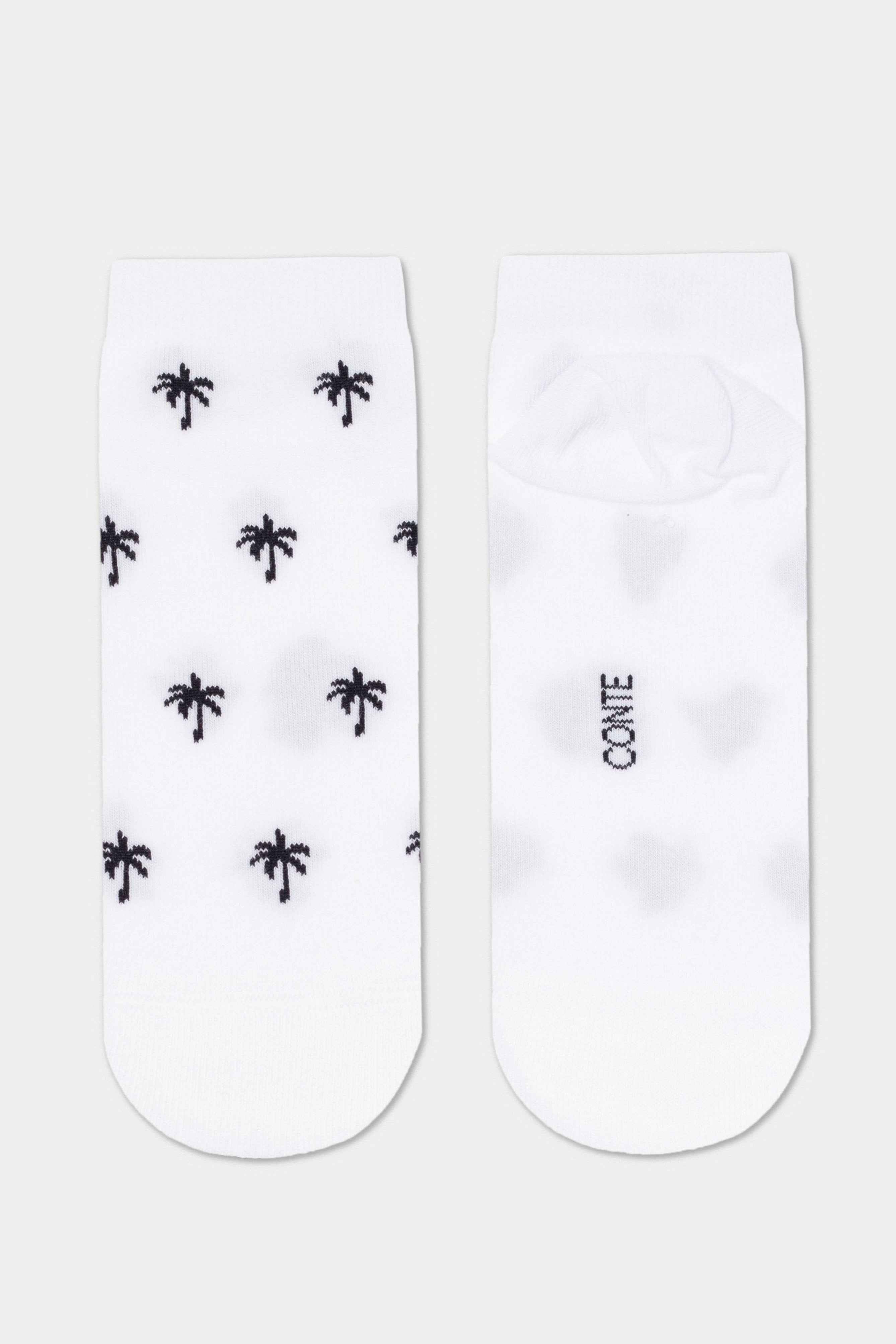 Cotton Ankle Socks Conte Active - 589 Palm Trees