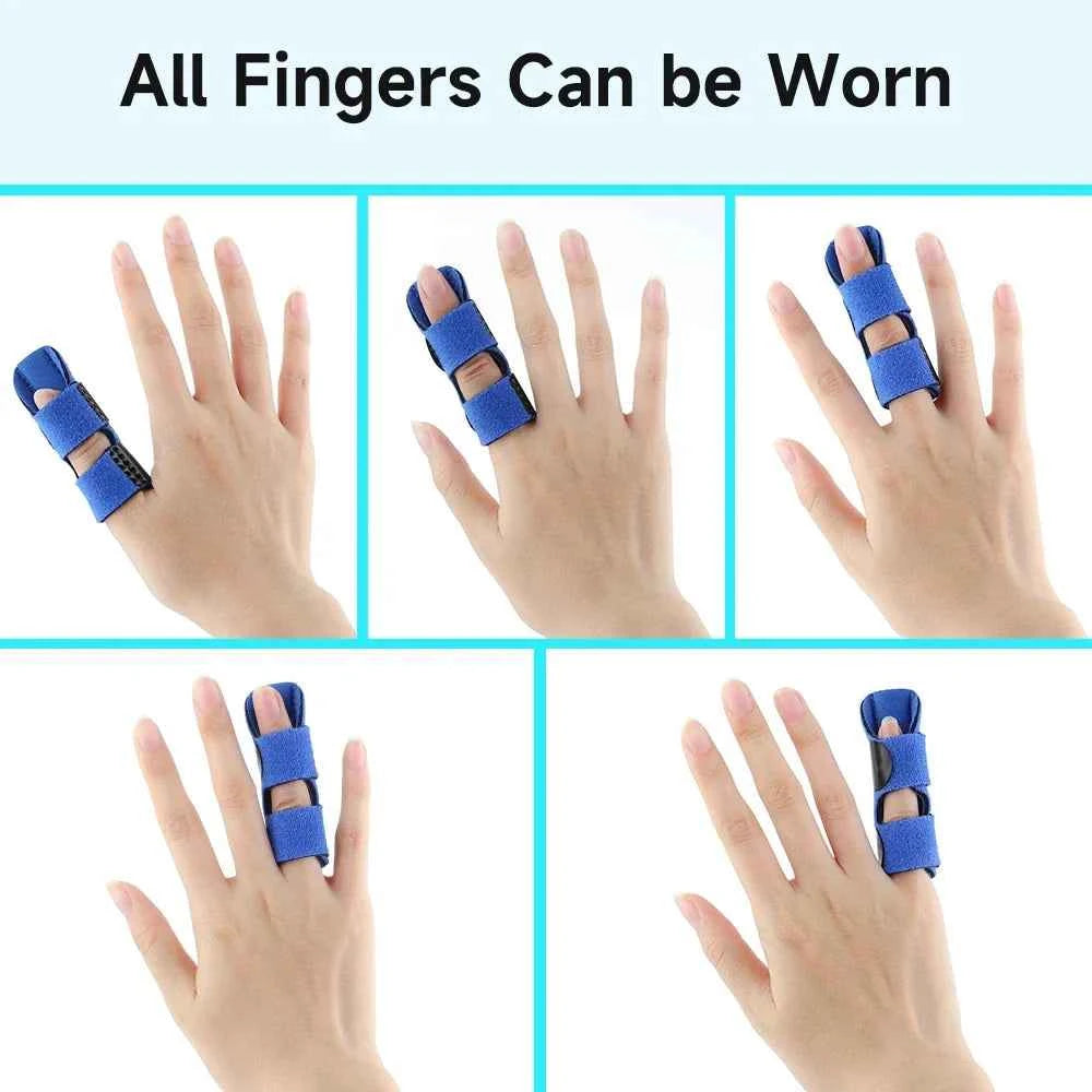 FlexiJoint™ Aluminum Finger Splint – Adjustable Joint Support & Pain Relief
