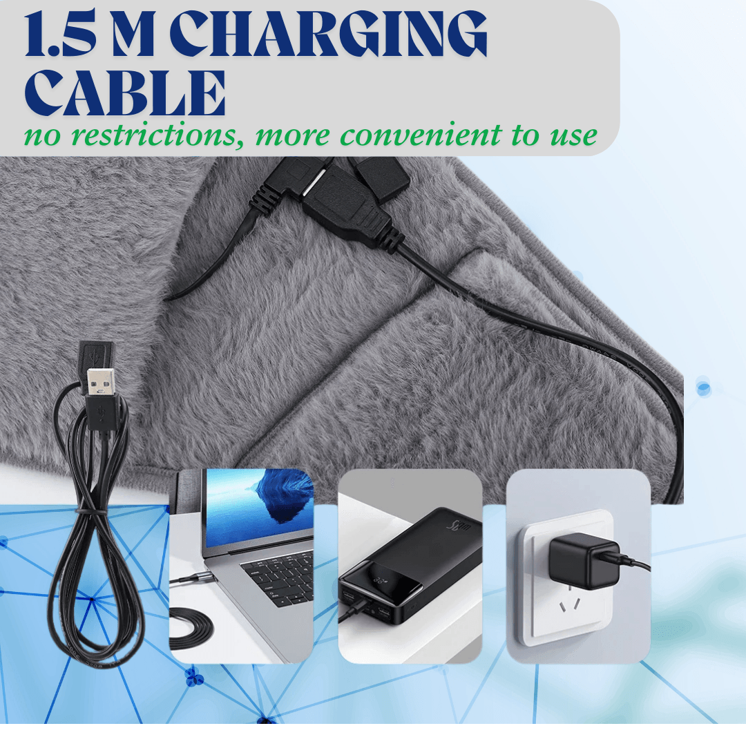 WarmEase™ Menstrual Heating Pad – Plush Comfort & Soothing Support for Cramps Relief