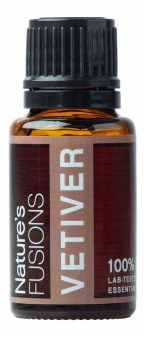Vetiver Essential Oil - 100% Pure Organic Vetiveria Zizanioides for Aromatherapy 15ml