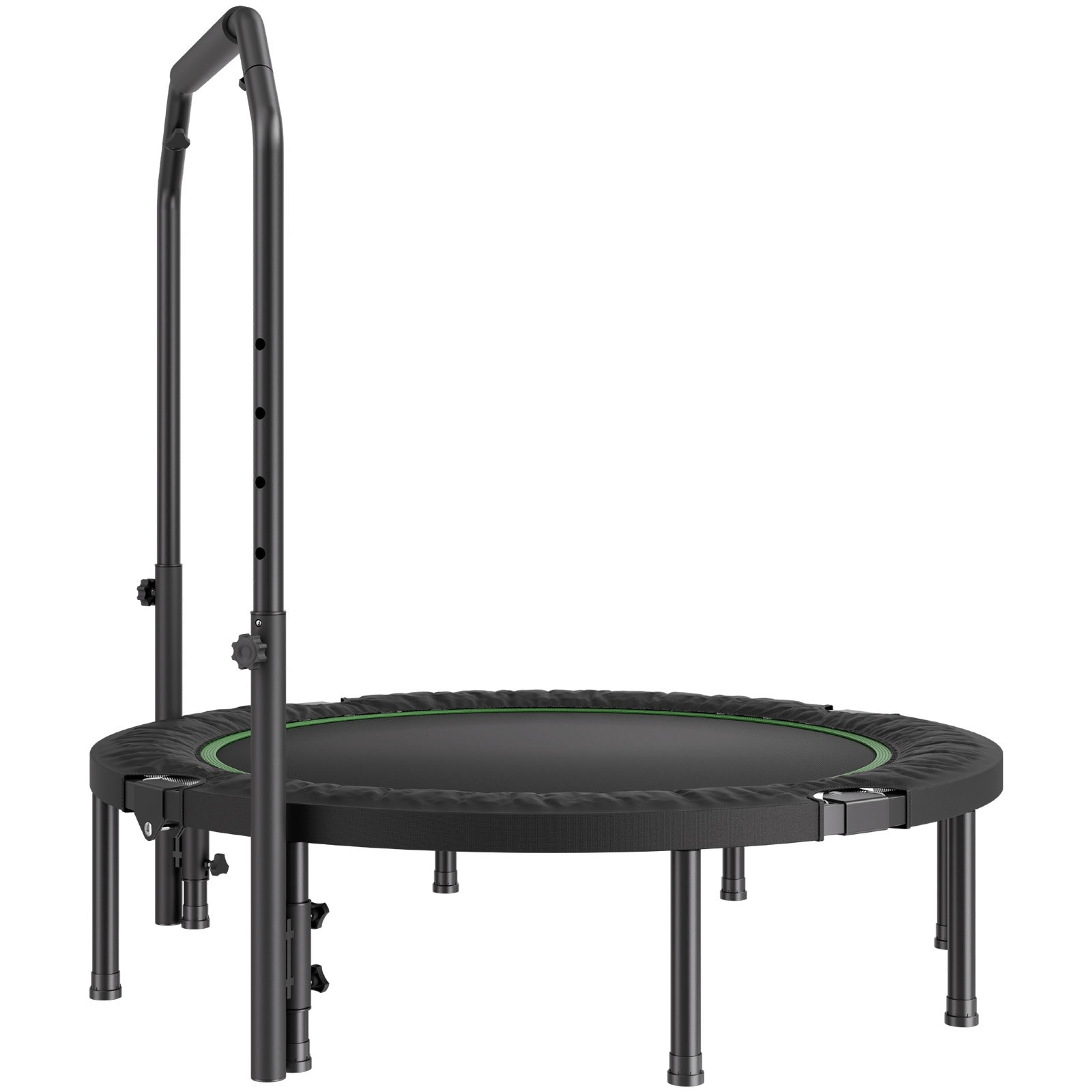 VEVOR 52" Foldable Mini Fitness Trampoline - 450 lbs Capacity & Adjustable Handle - DestGlow