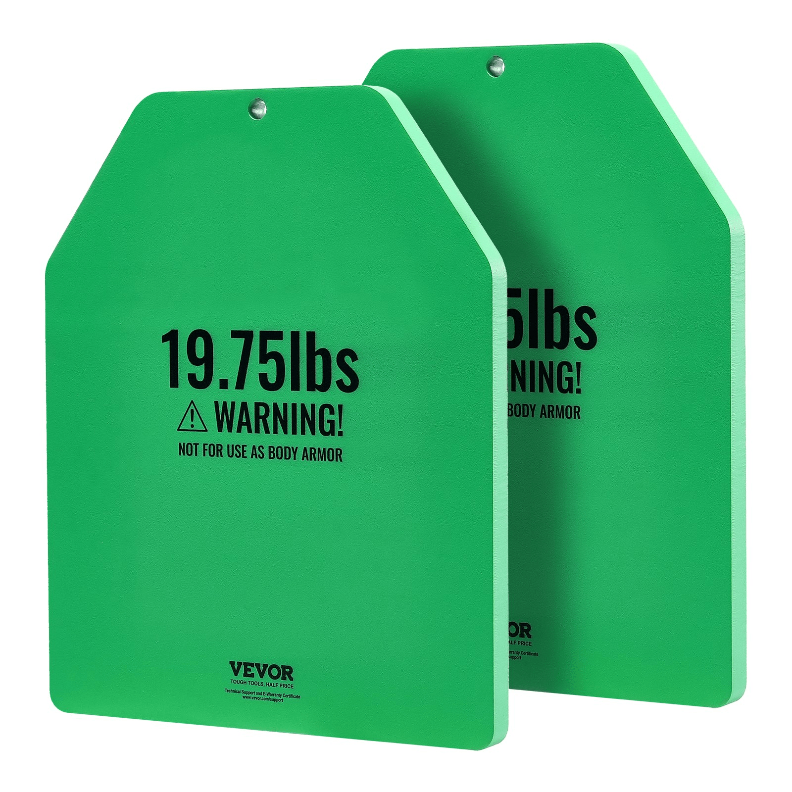 VEVOR Weight Vest Plates for Strength Training Running Workout 2x19.75 LB Plates by GNS Beauty & Personal Care