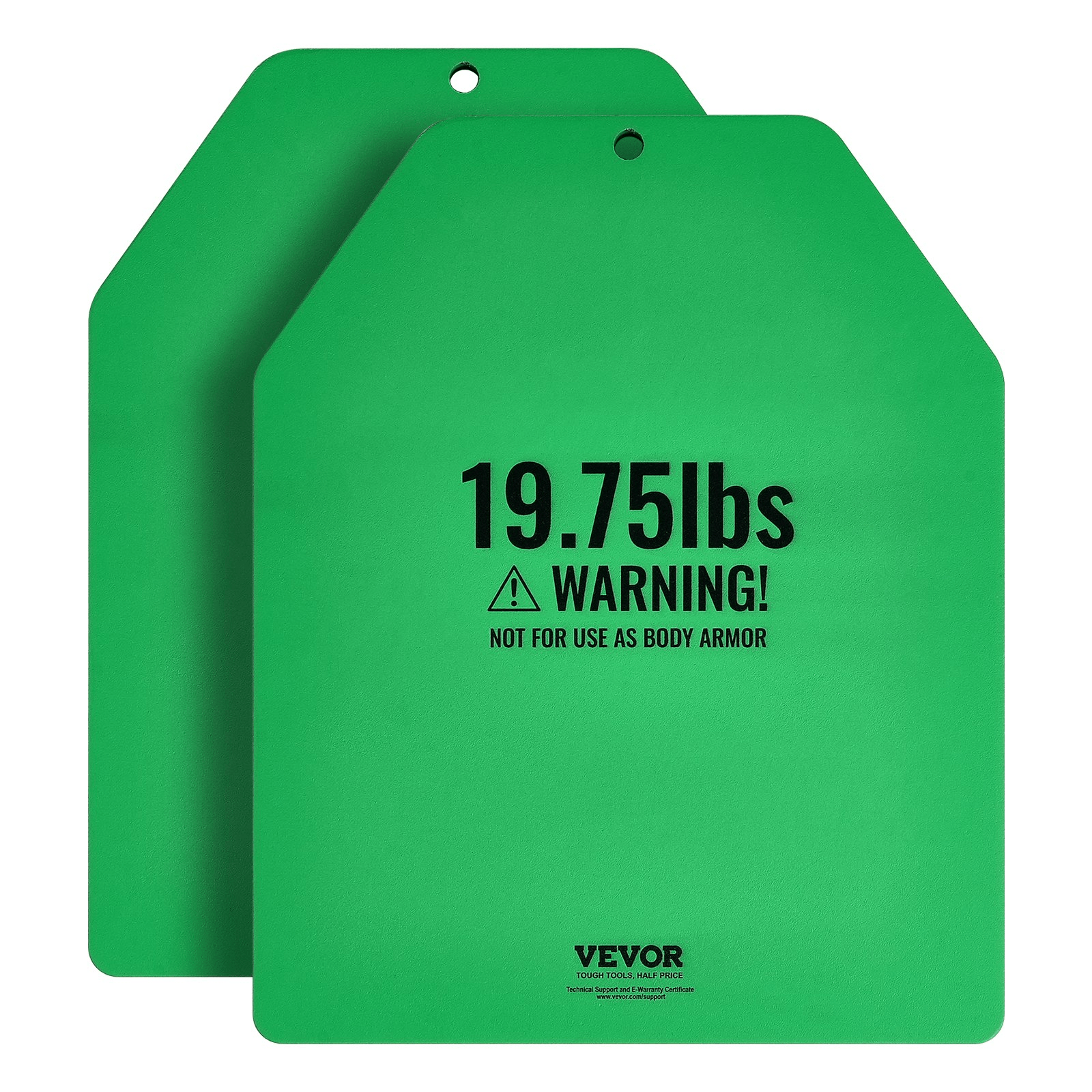 VEVOR Weight Vest Plates for Strength Training Running Workout 2x19.75 LB Plates by GNS Beauty & Personal Care