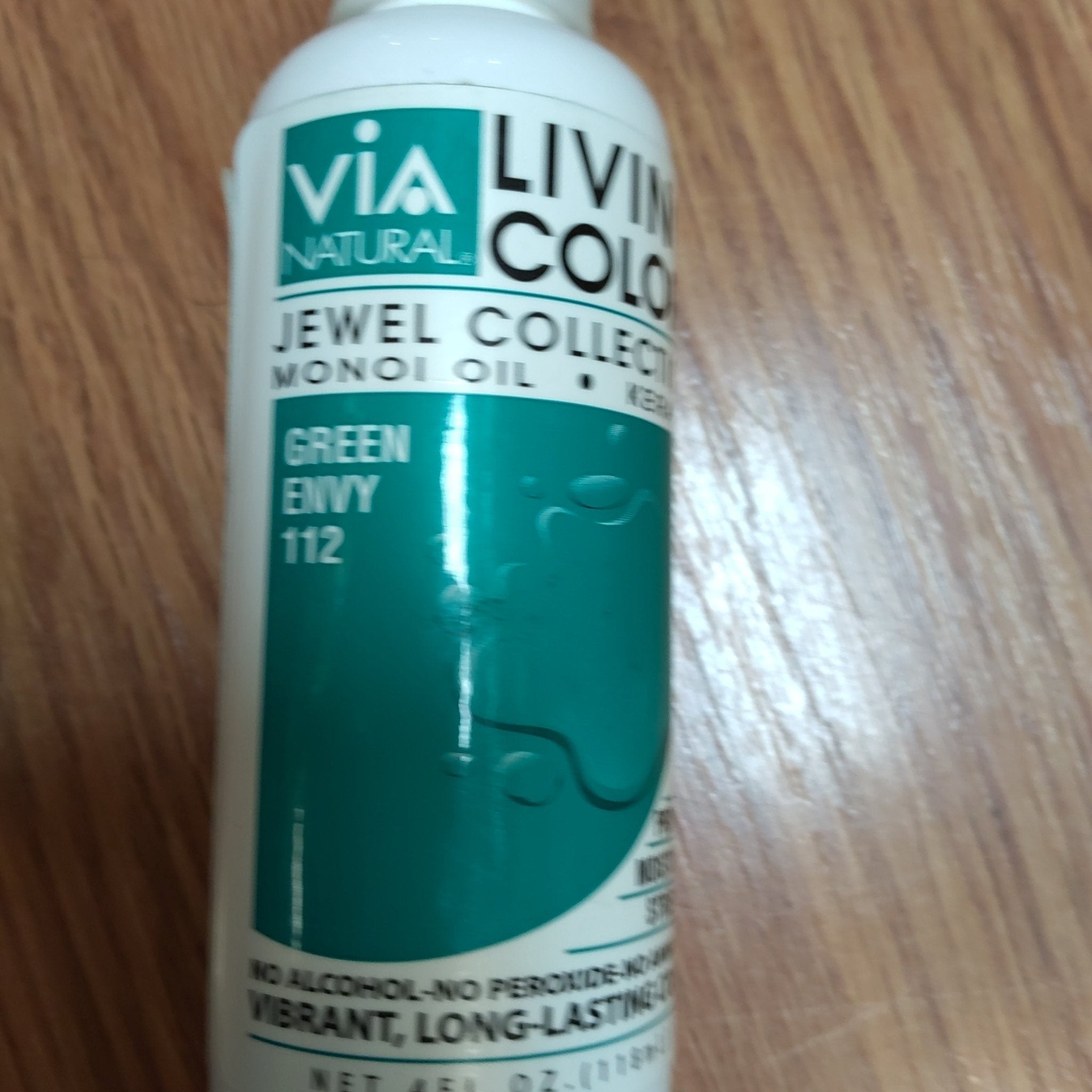 Via Natural Semi-Permanent Hair Color, Green Envy