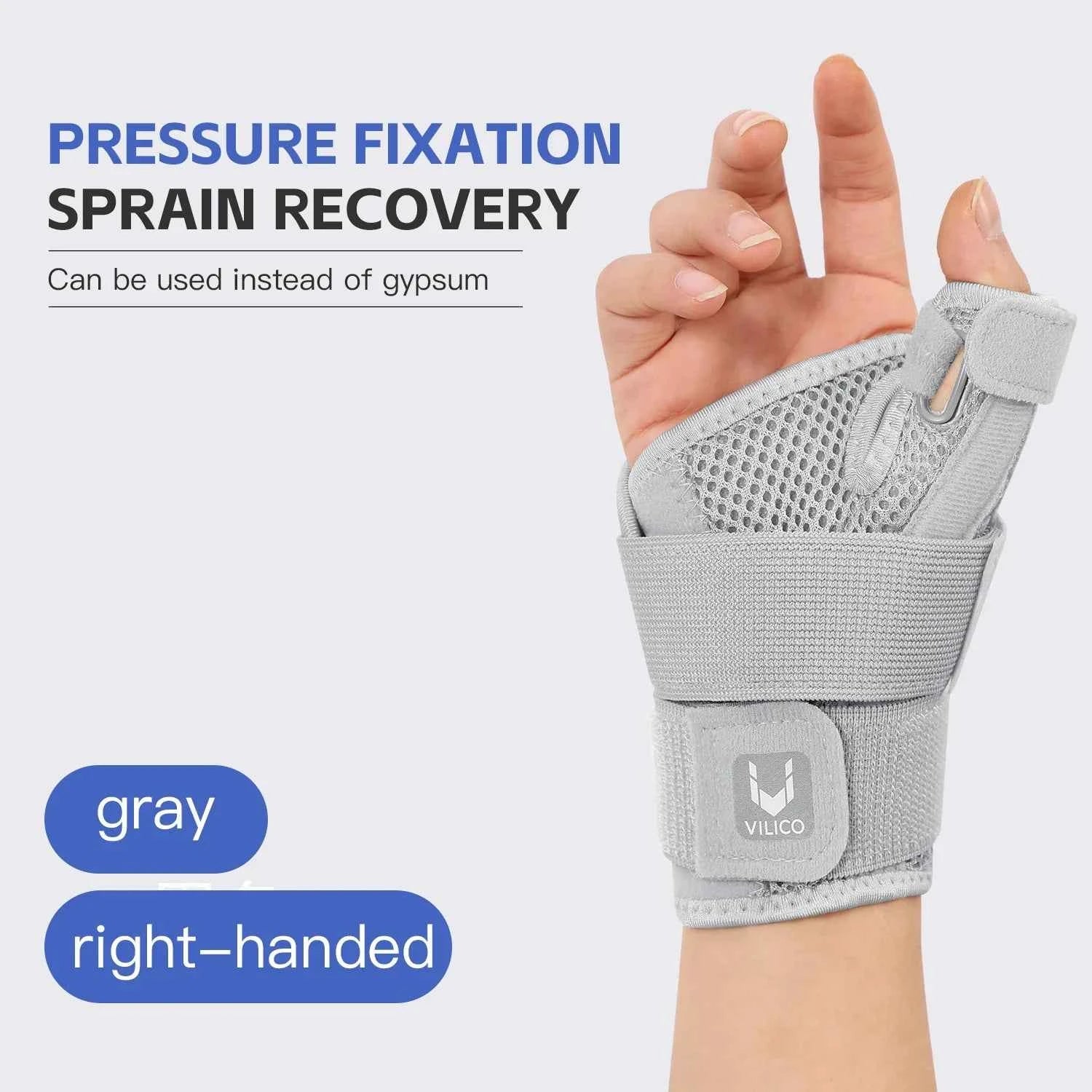 WristFlex™ Breathable Wrist Splint – Adjustable Support & Comfort