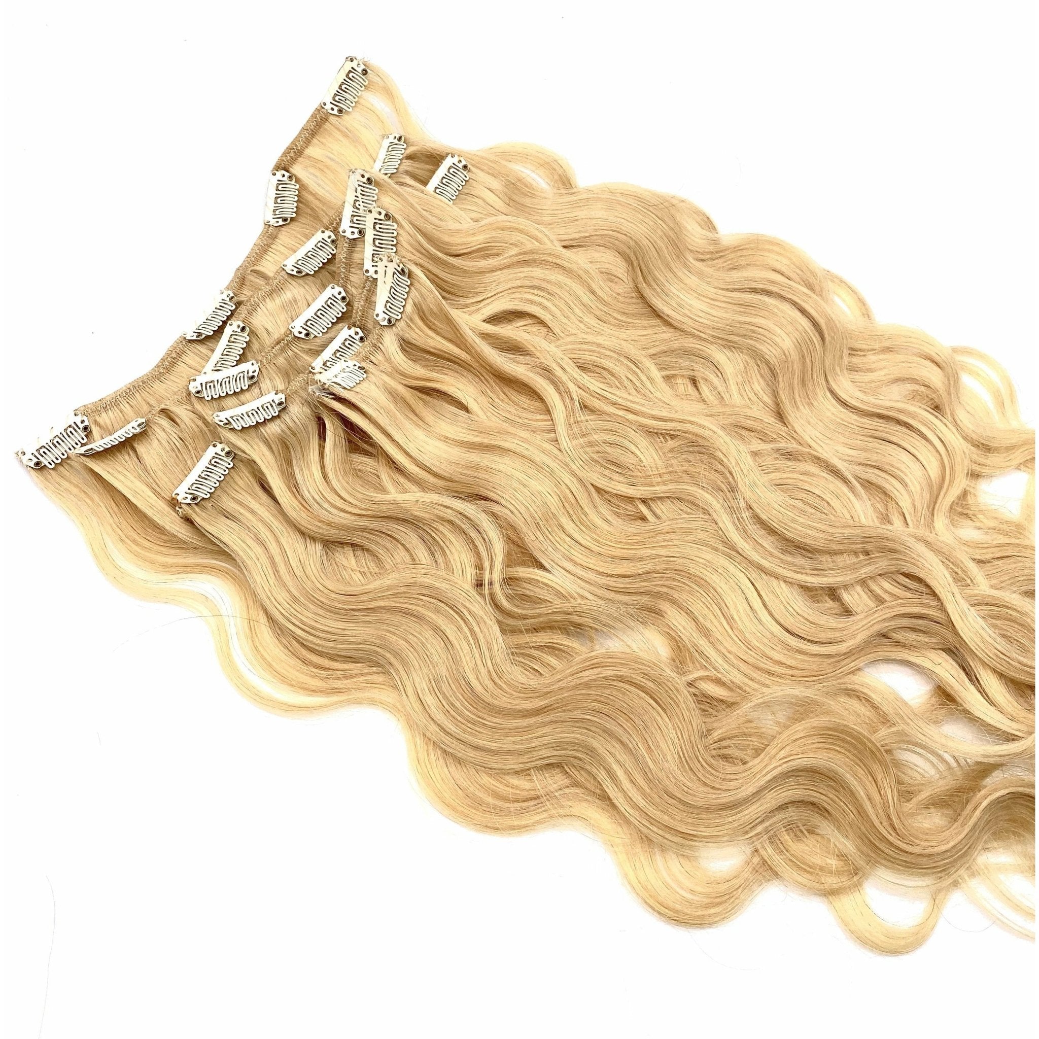 VIP Clip Extensions / Body Wave 18" - ClipeX System