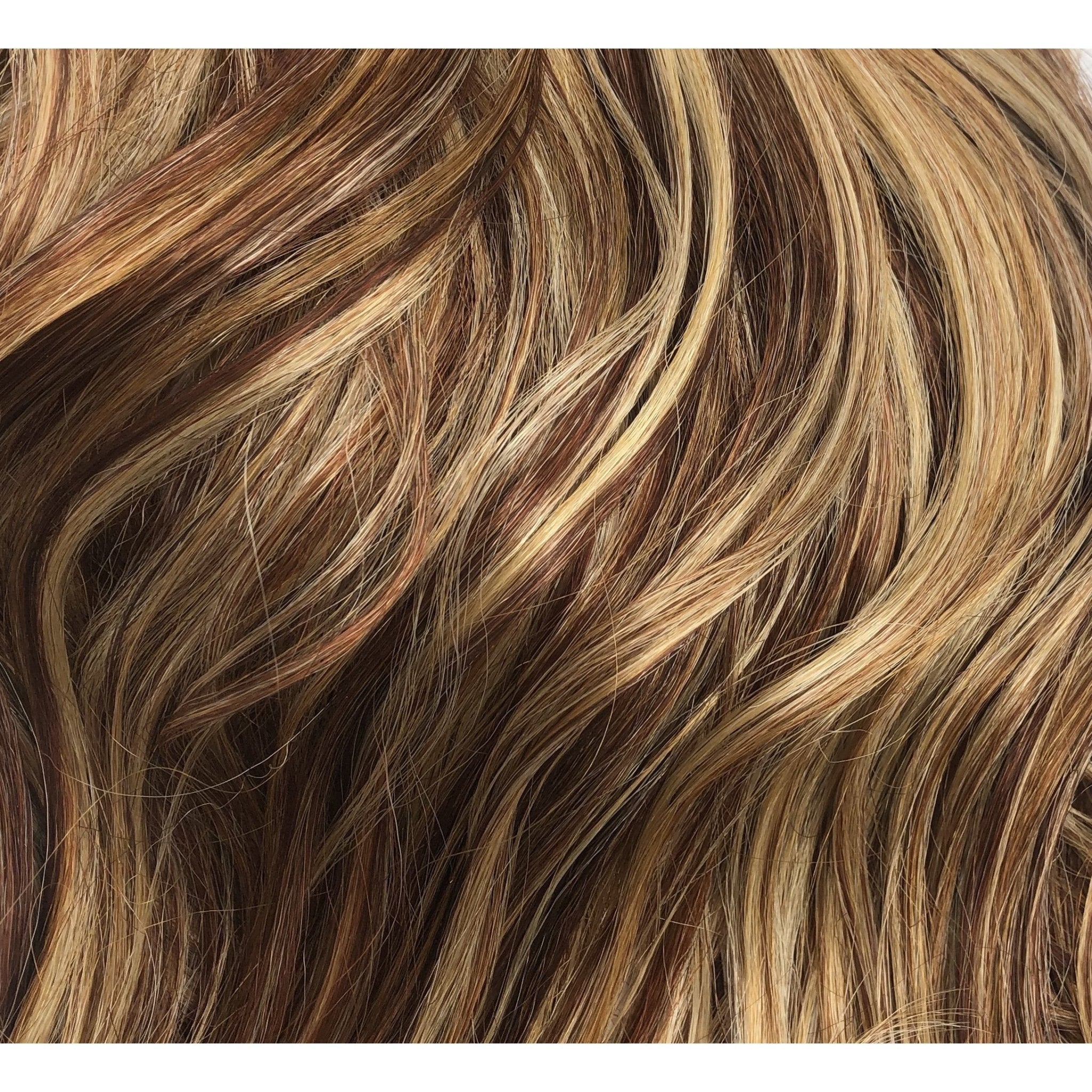 VIP Collection Synthetic Clip-In Extensions / Peridot 17"