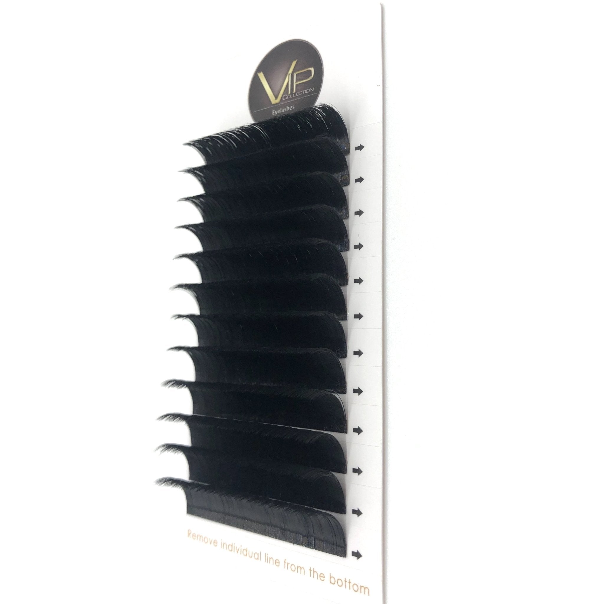 VIP Quick Fan Lash Extensions, 12 Lines 0.07 D Curl
