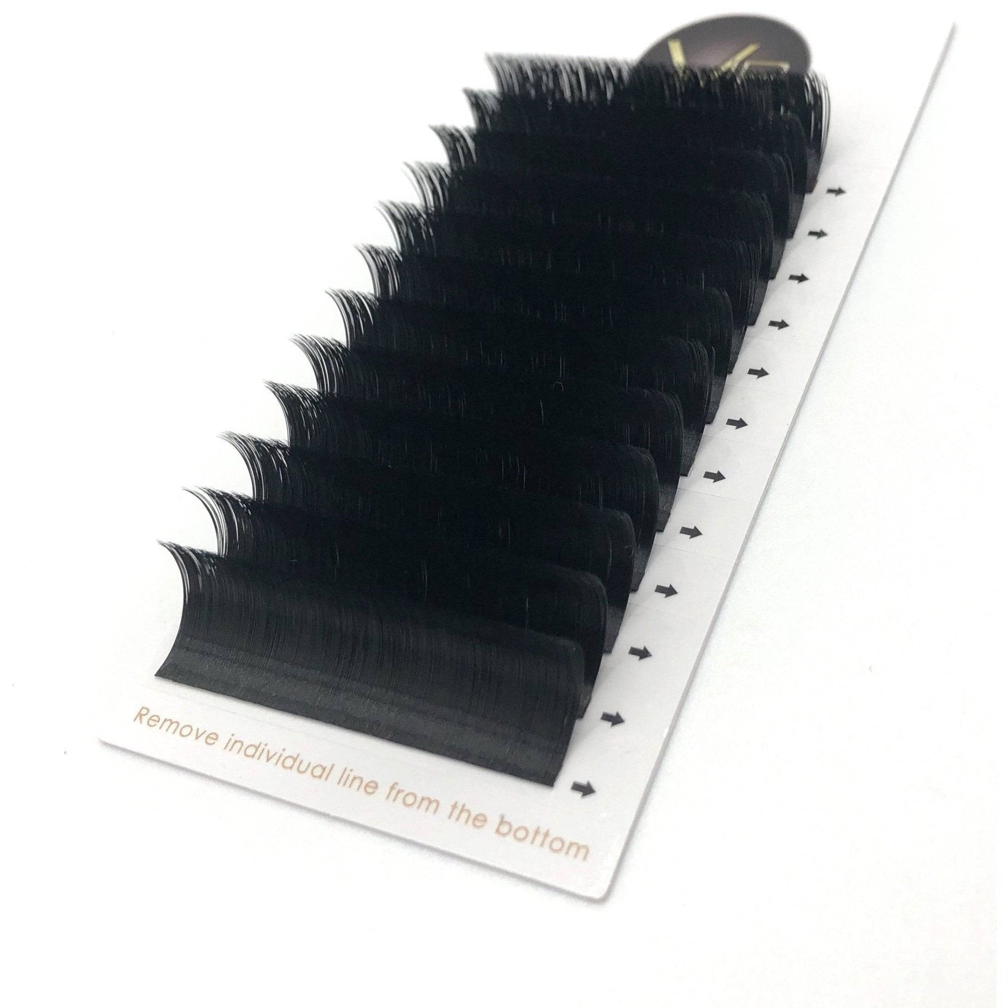 VIP Quick Fan Lash Extensions, 12 Lines 0.07 D Curl