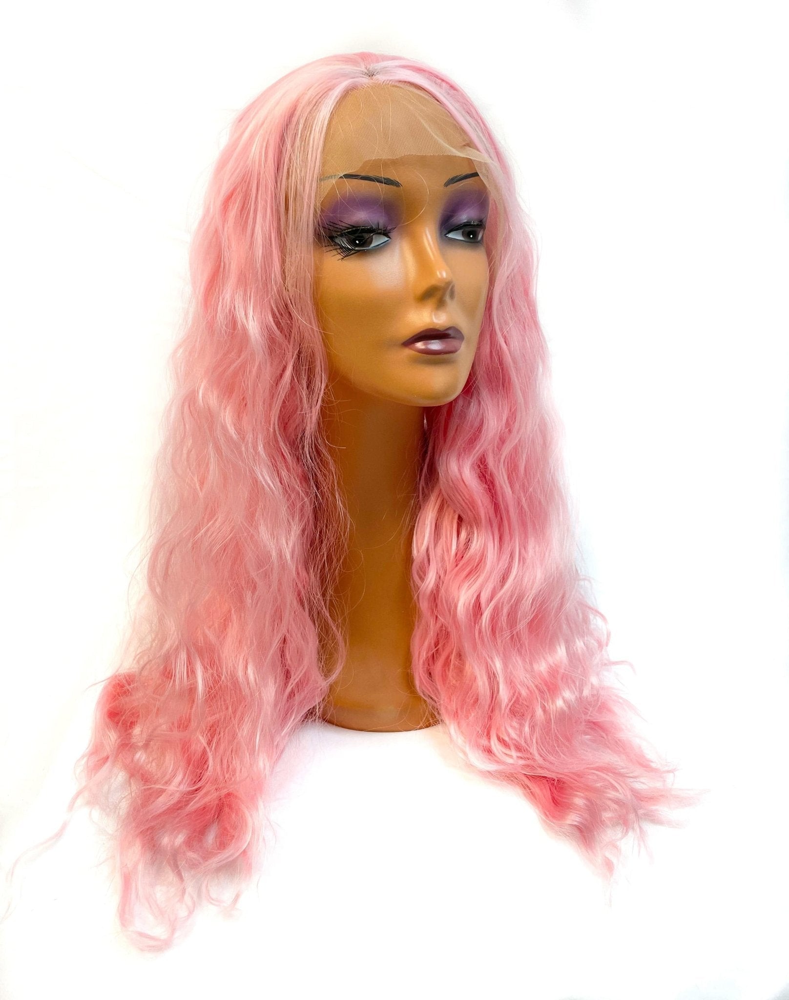 VIP Synthetic Lace Front Wig, 18", Pink