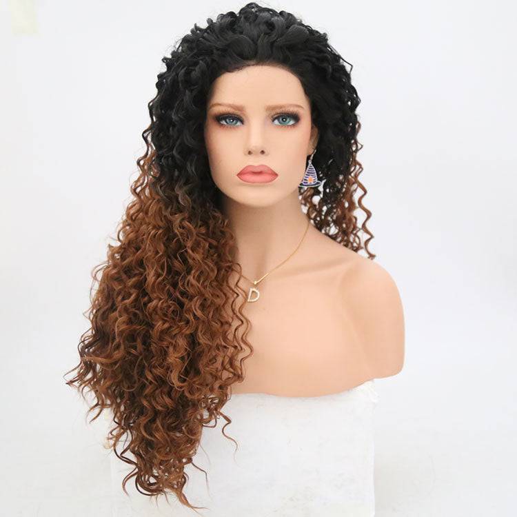 VIP Synthetic Lace Front Wig, 24", Color T1B/30